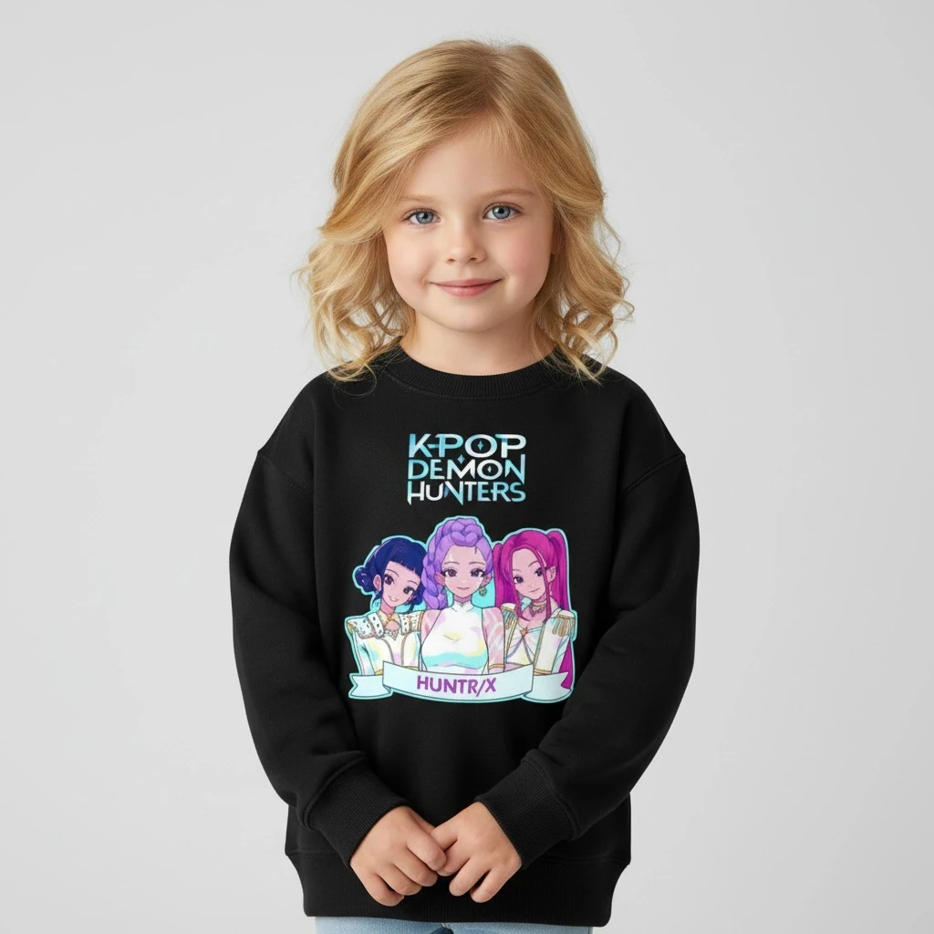KPop Kız Çocuk Sweatshirt