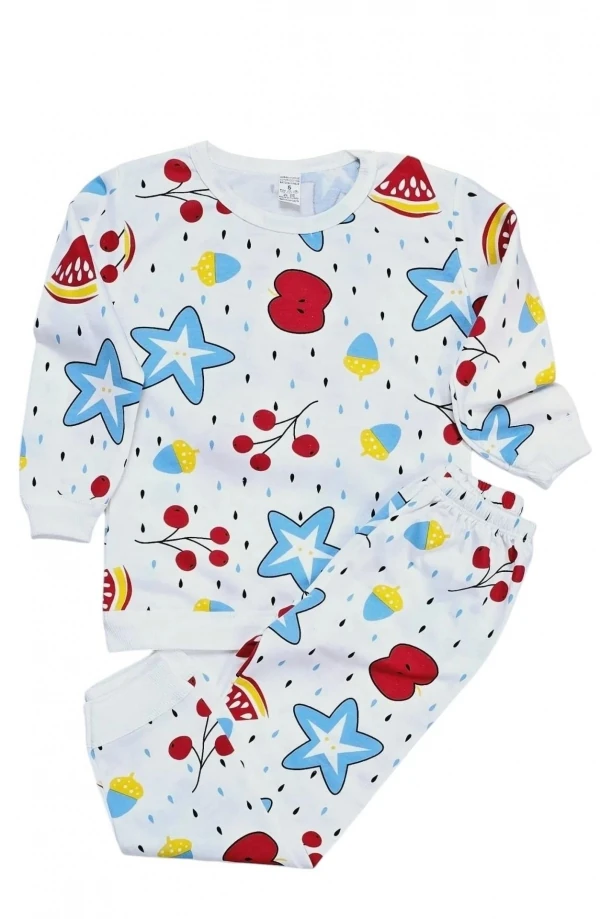 Deniz Yıldızı Kız Bebek Pijama Takım