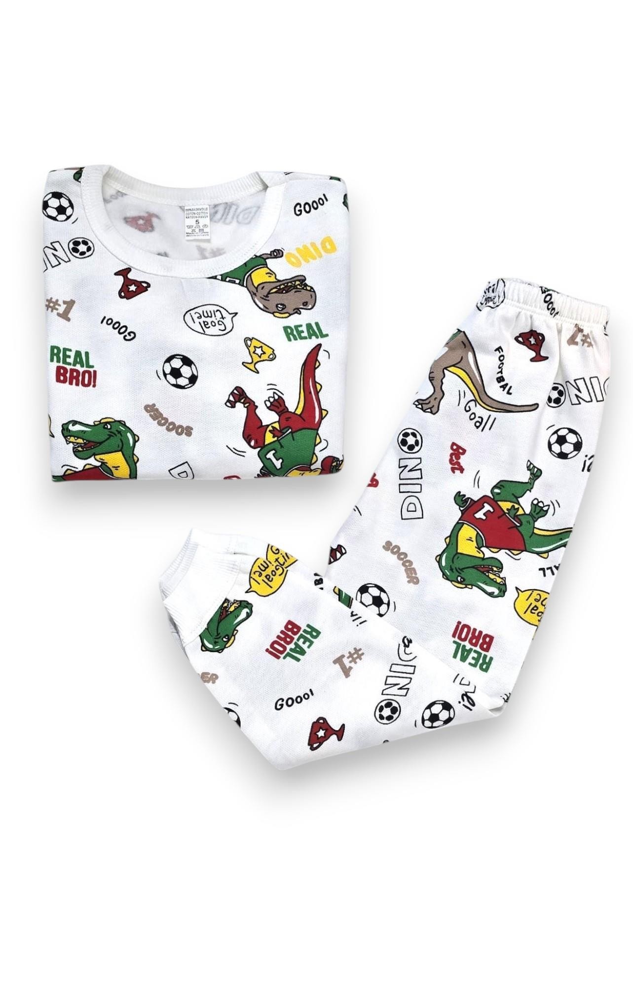 Toplu Dinazorlu Çocuk Pijama Takım