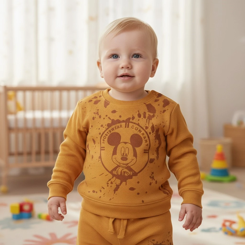 Mickey Erkek Bebek Takım