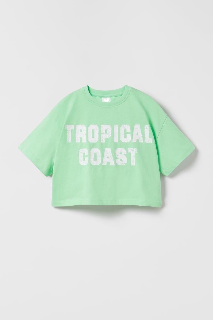 Kız Çocuk Şortlu Crop Takım