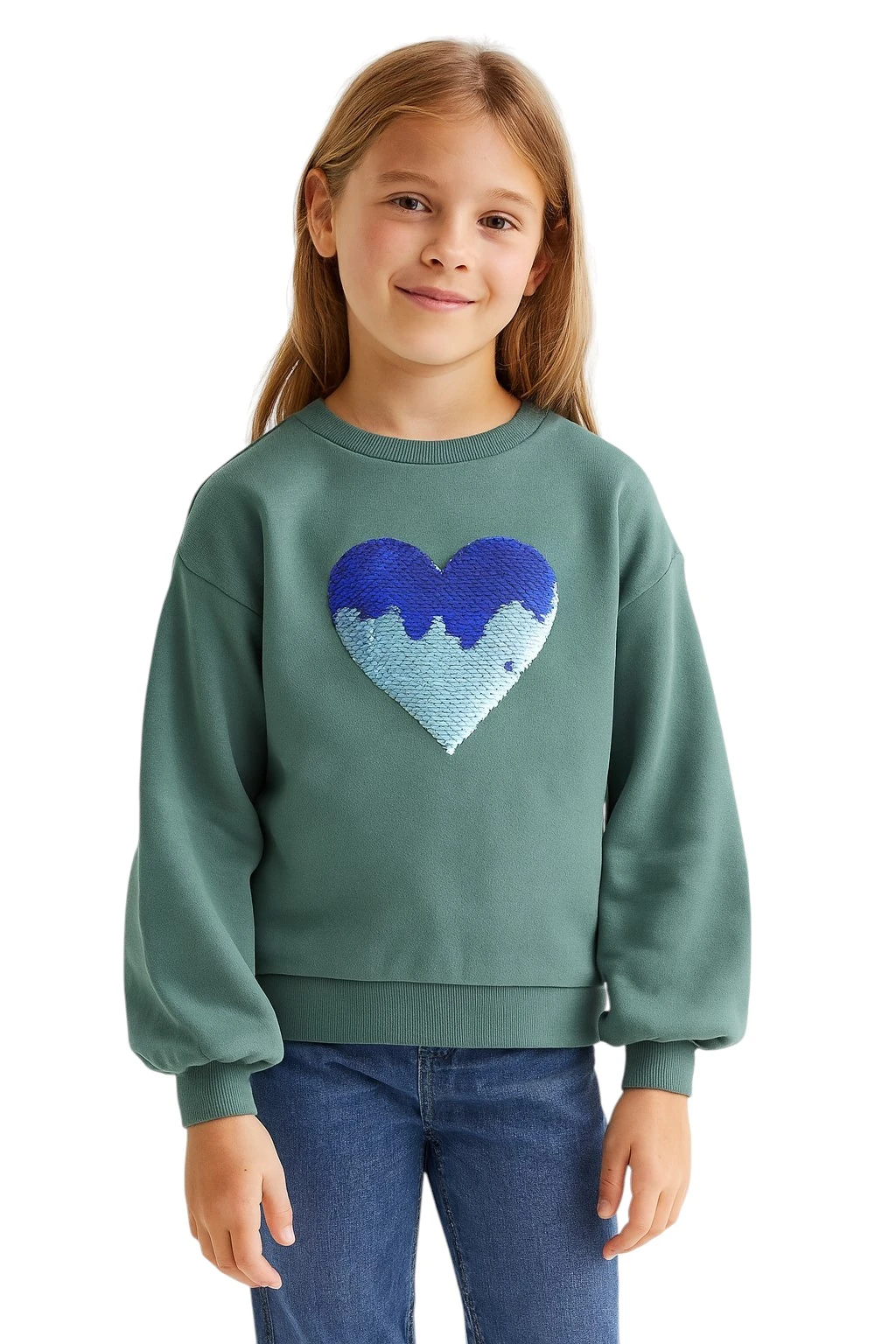 Pullu Çocuk Sweatshirt