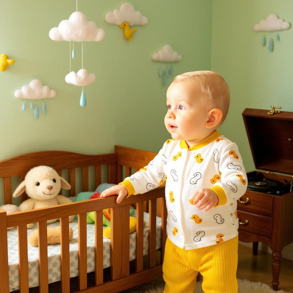 Civcivli Bebek Pijama Takım