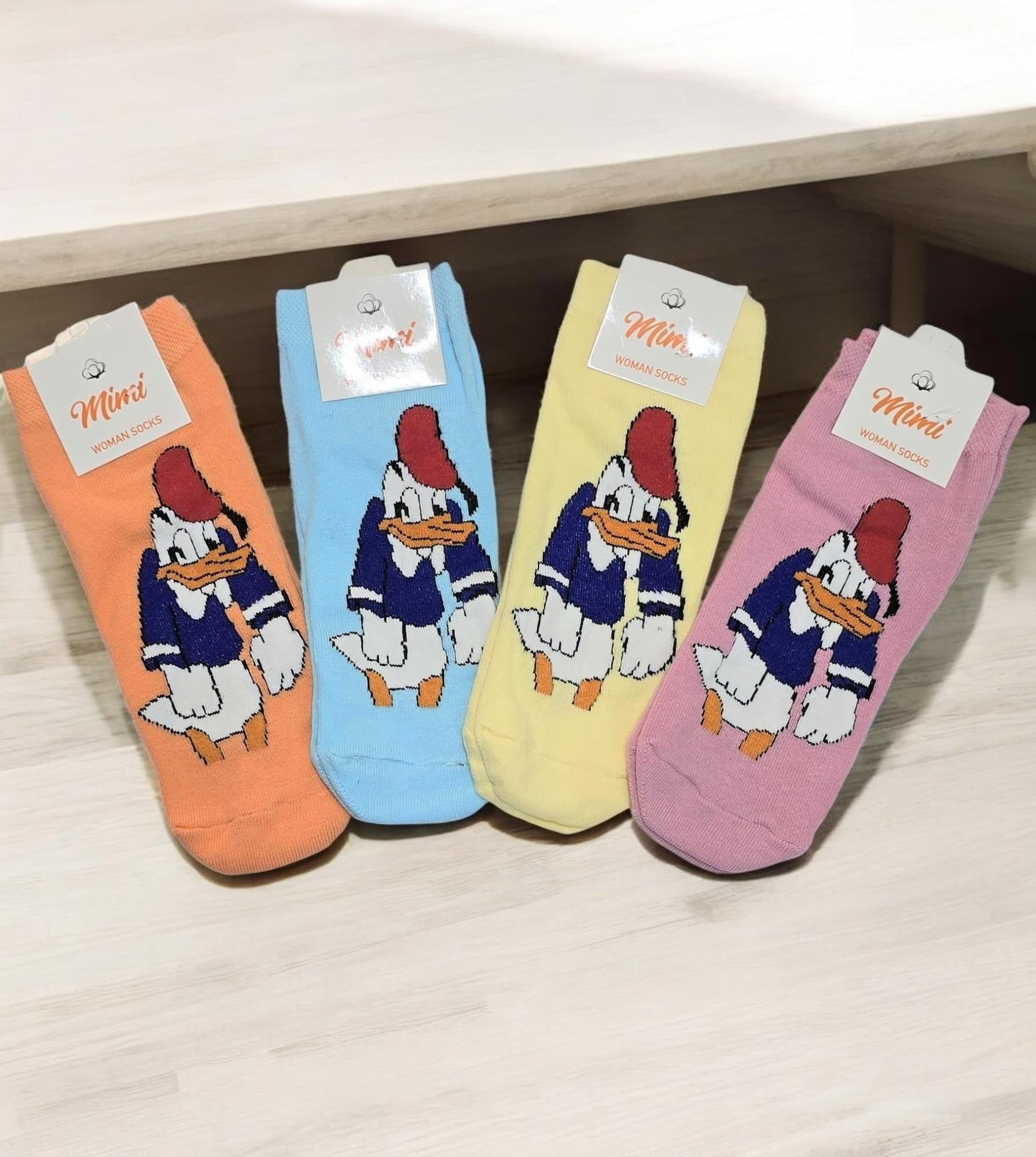 Desenli Çorap Set 4lü