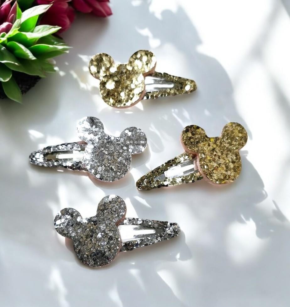 Minnie Kız Bebek Toka 4lü