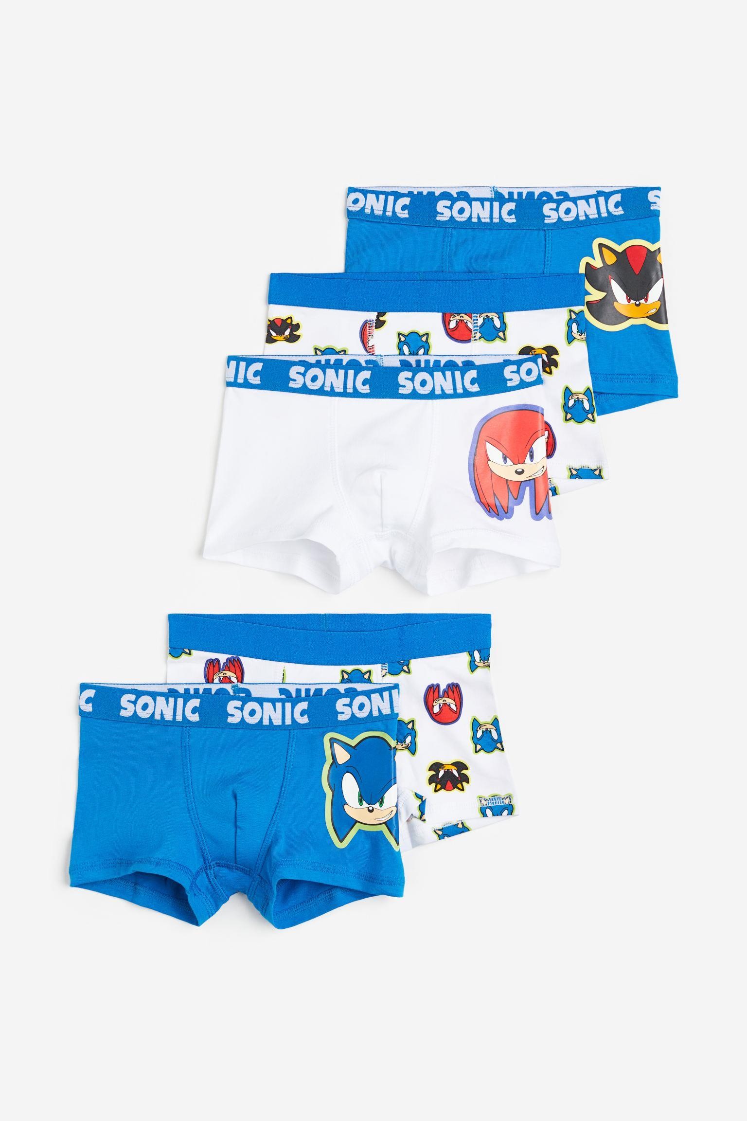 Sonic Çocuk Boxer Set - 5li