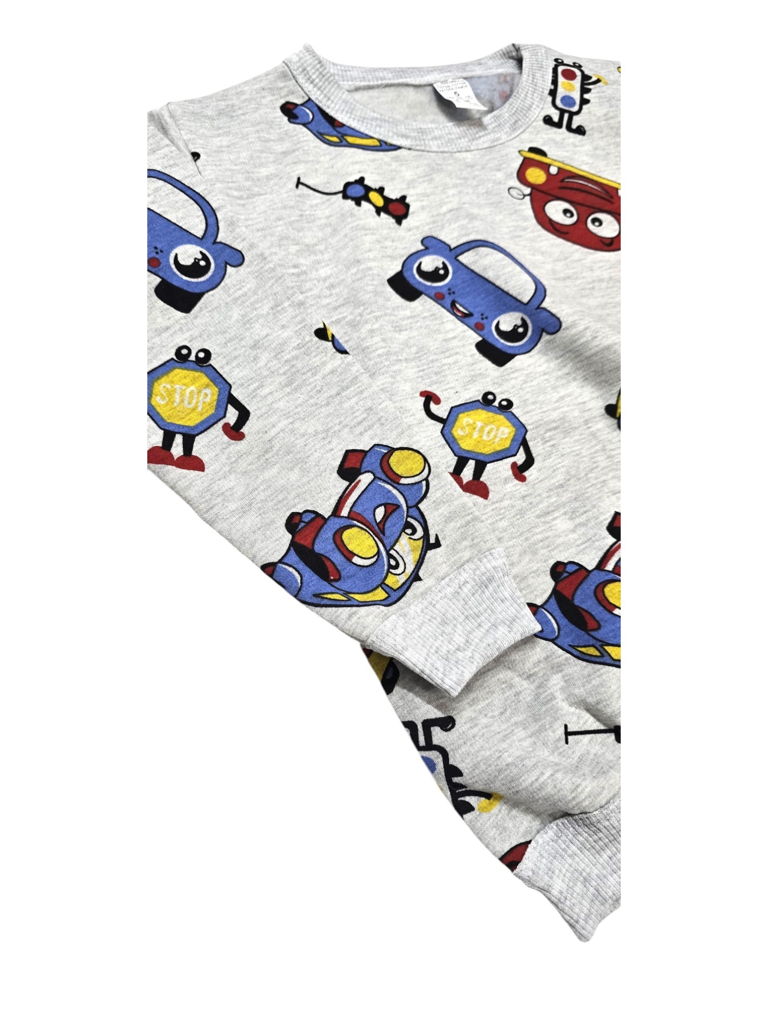 Arabalı Çocuk Pijama Takım