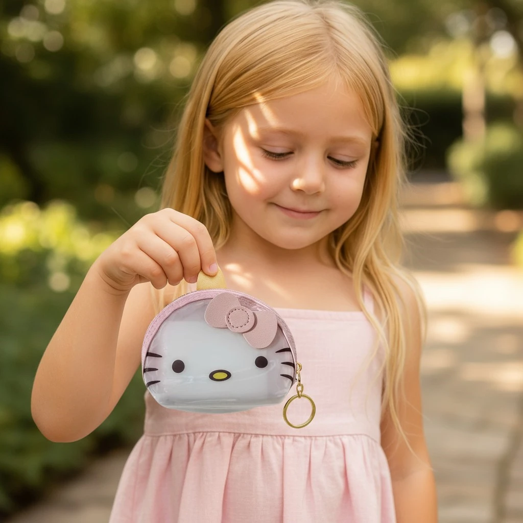 Hello Kity Çocuk Cüzdan Anahtarlık