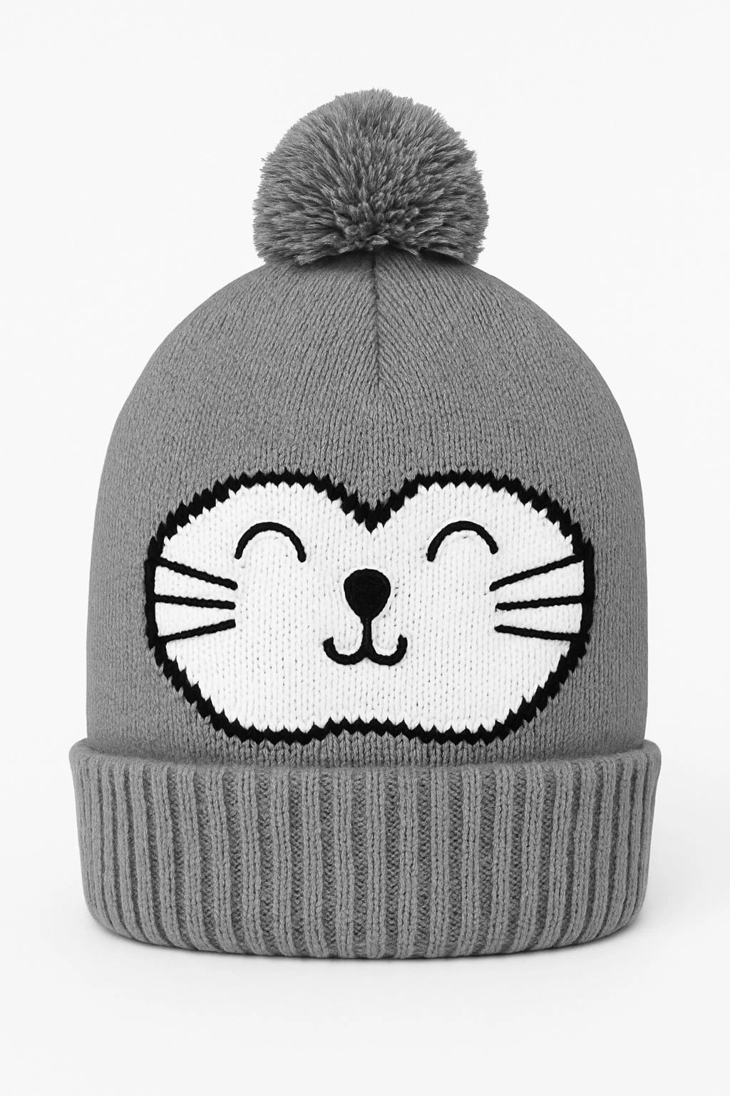 Kedili Erkek Bebek Triko Bere