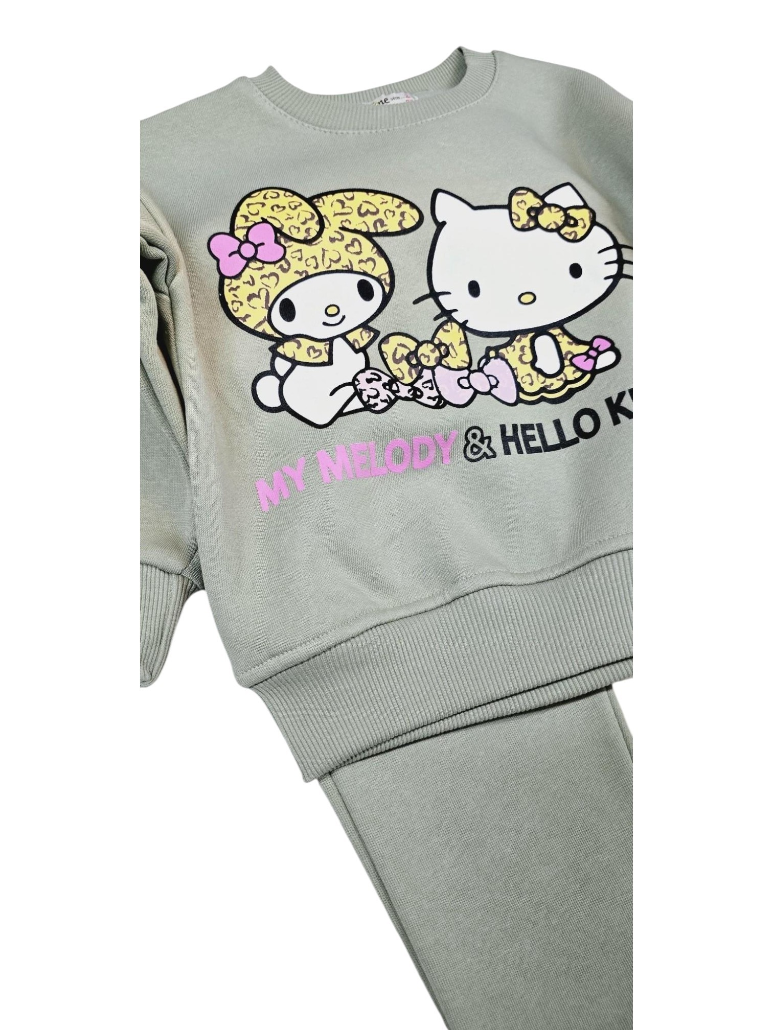 Melody Kuromi Kız Çocuk Eşofman Takım