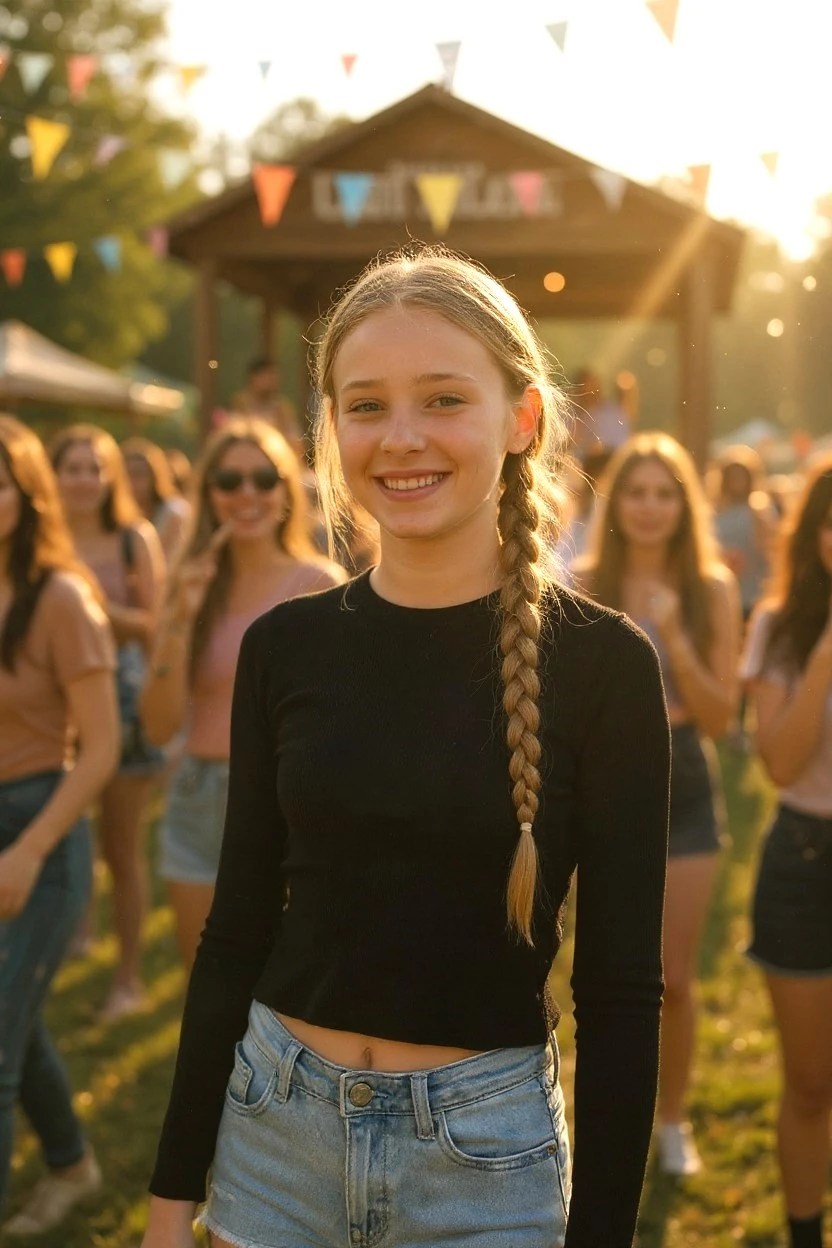 Uzun Kol Kız Çocuk Body