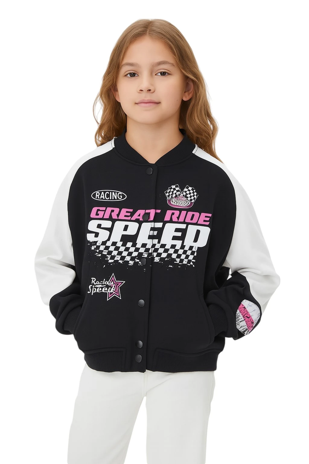 Speed Kız Çocuk Kolej Hırka