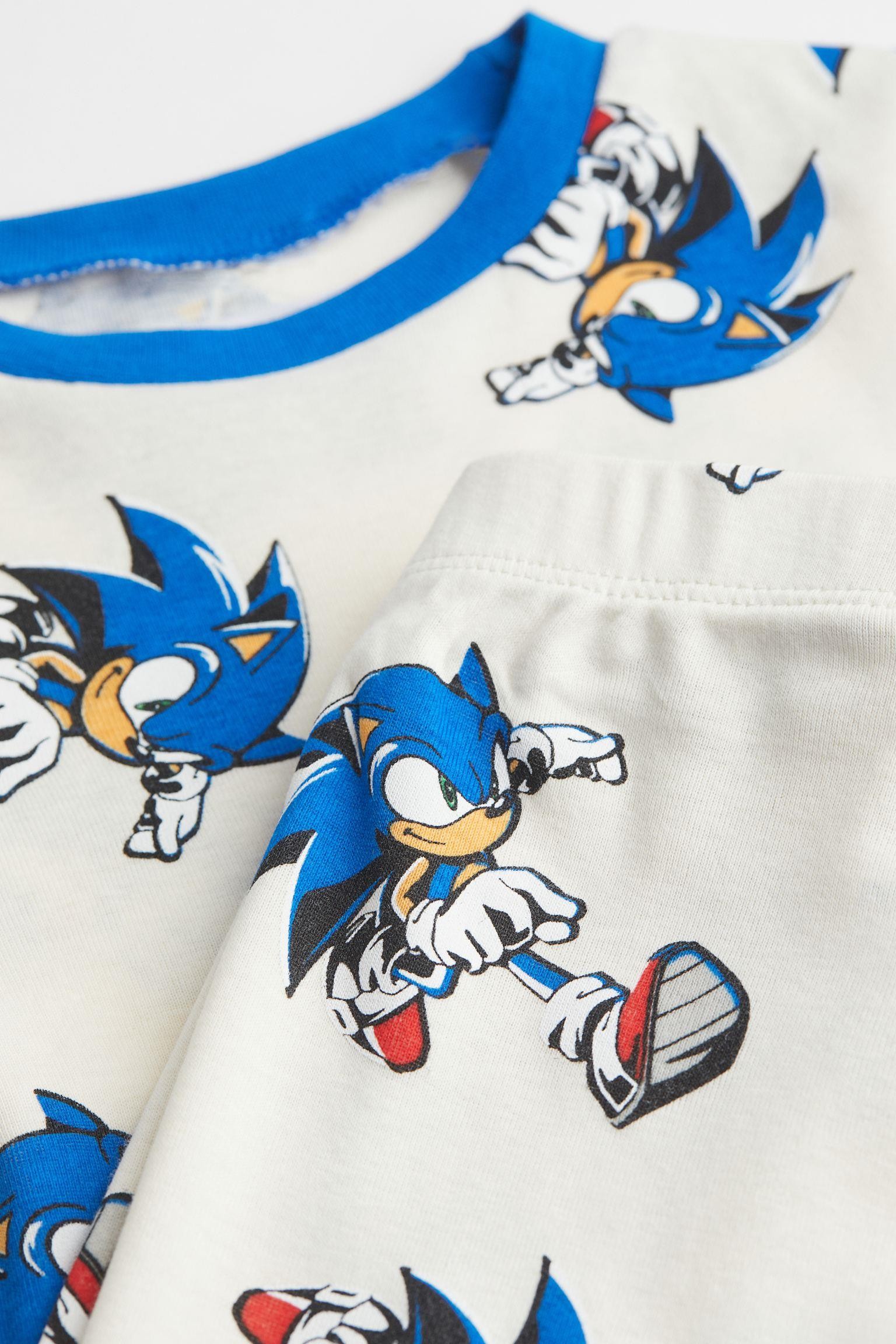 Sonic Çocuk Pijama Takım
