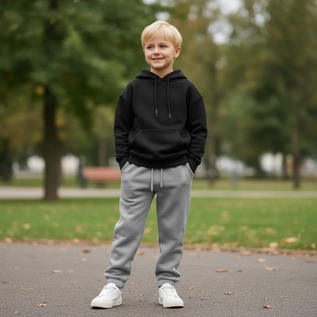 İçi Şardonlu Kışlık Çocuk Eşofman Alt