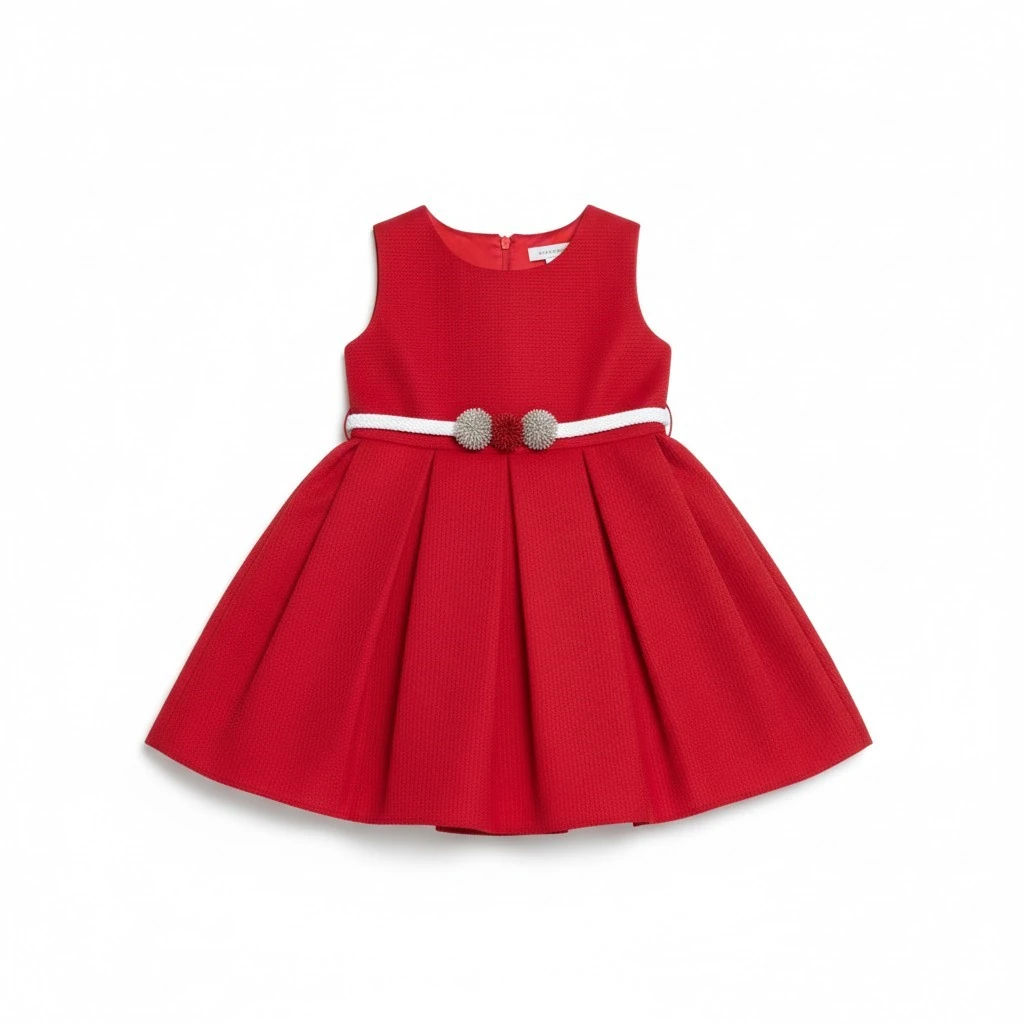 Bolero Hırkalı Kız Çocuk Elbise