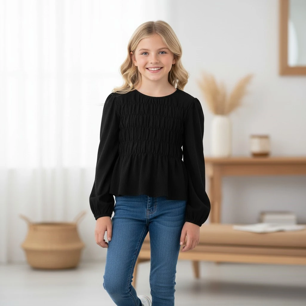 Kız Çocuk Bluz