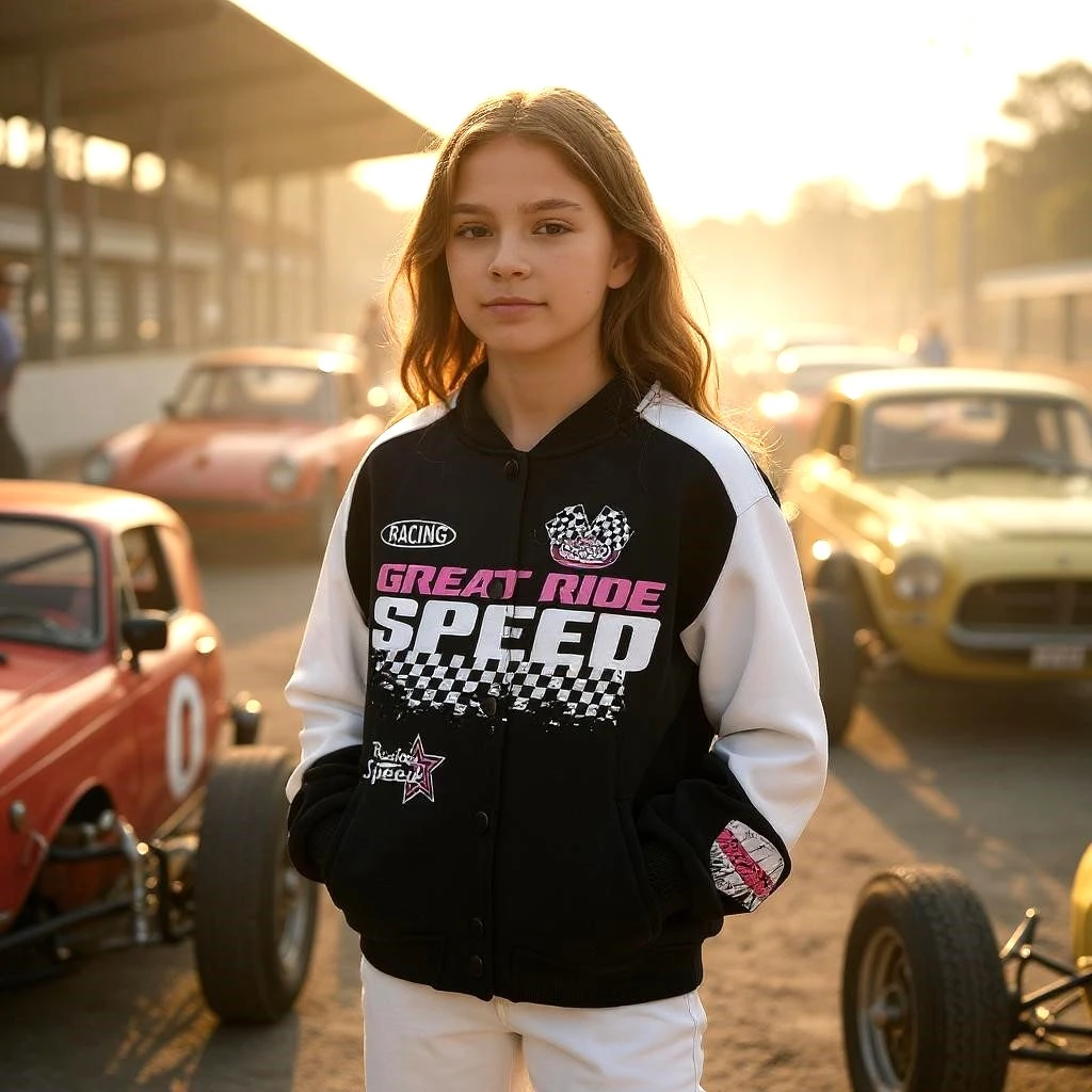 Speed Kız Çocuk Kolej Hırka