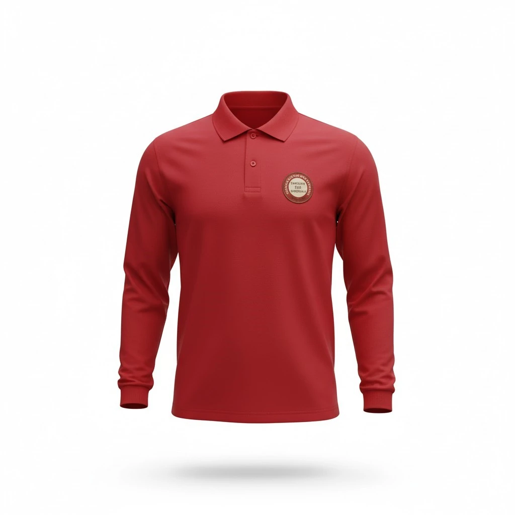 Şehit Nuri Şener Ort. Polo Yaka Uzun Kol Tişört