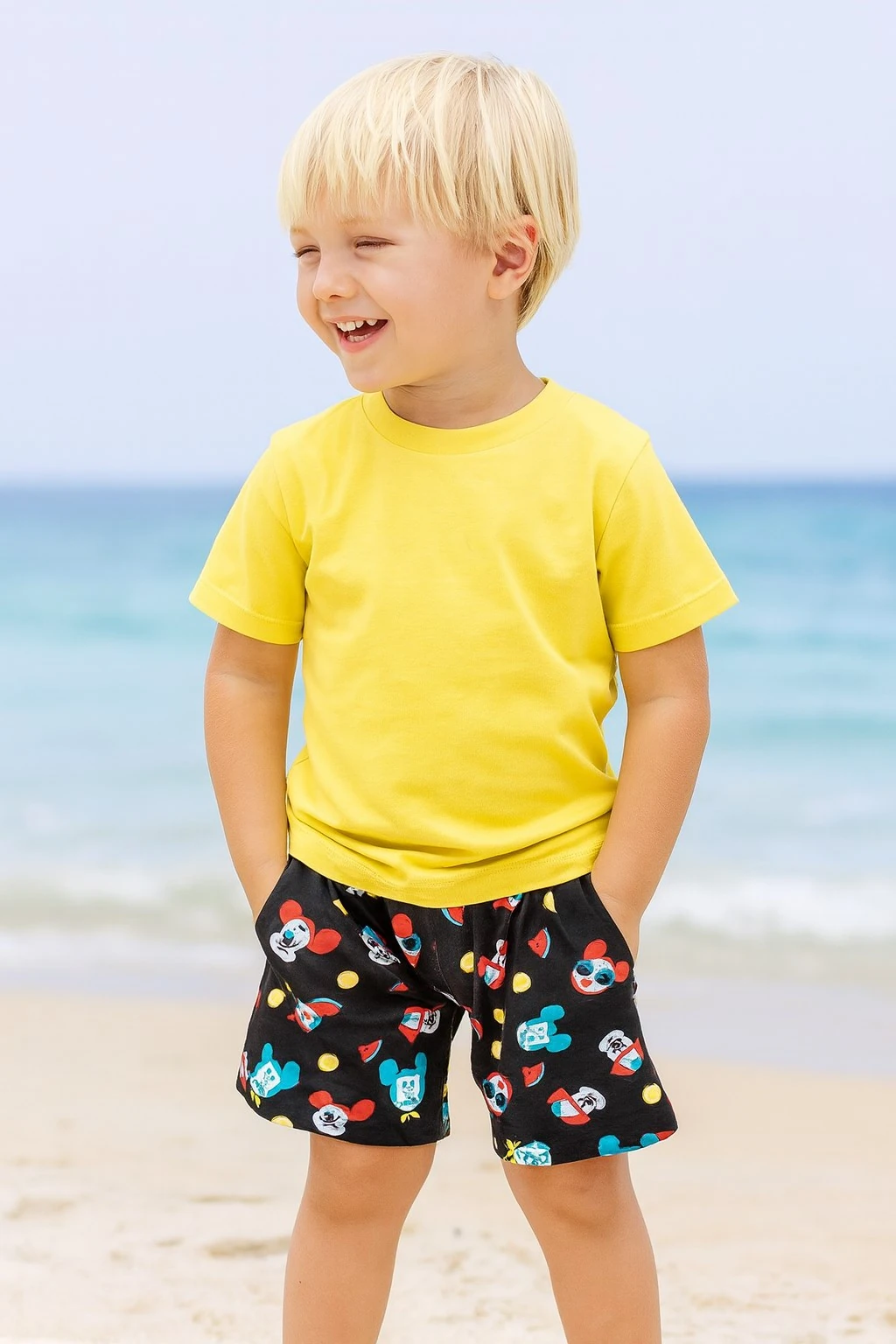 Mickey Erkek Çocuk Şort