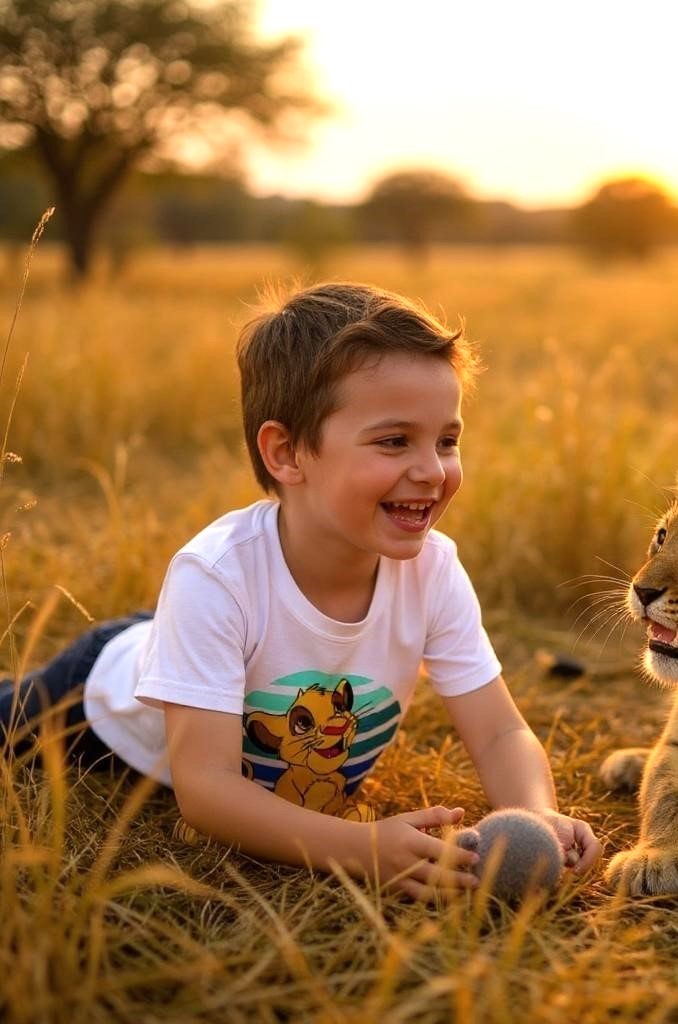 Lion King Çocuk Tişört