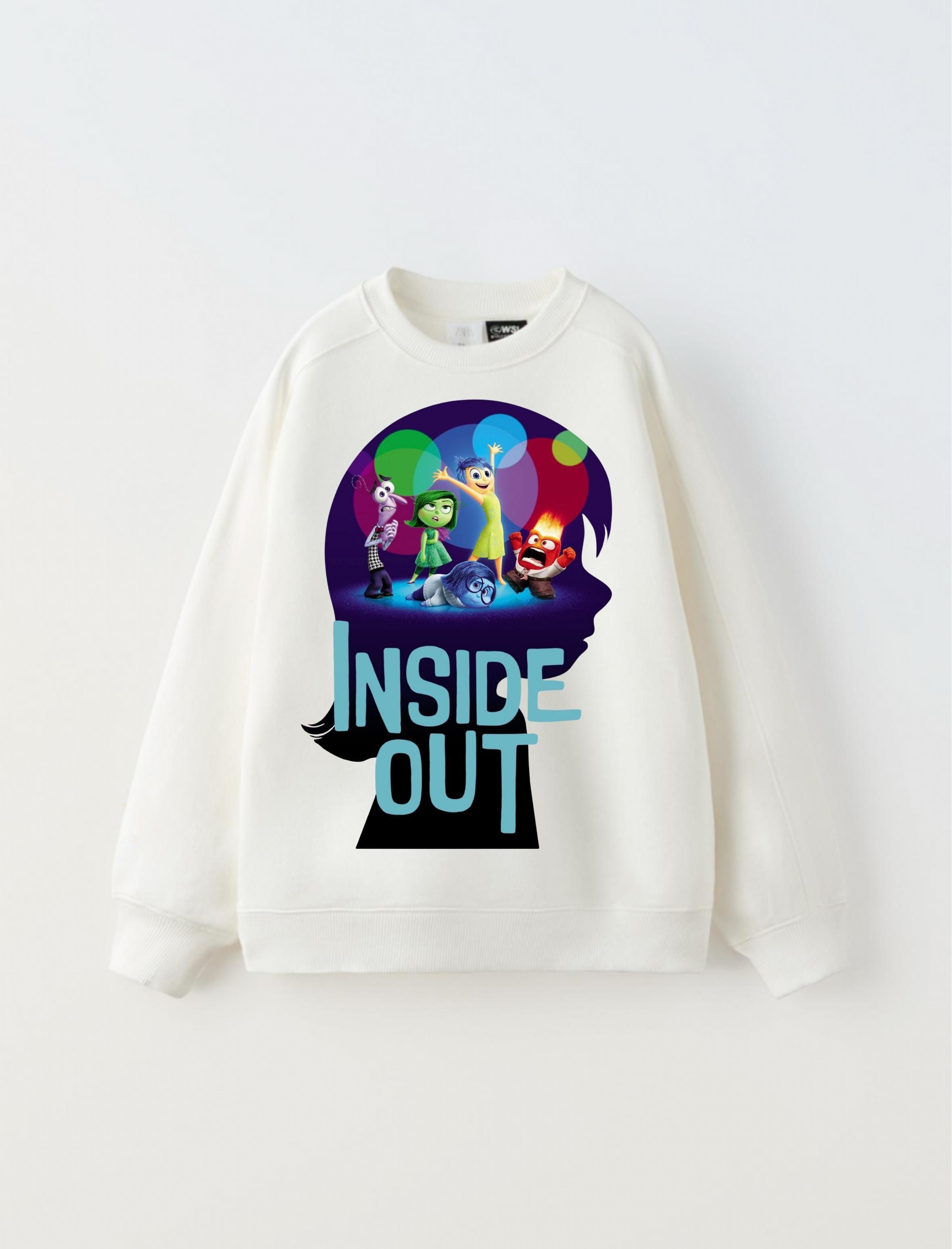 Ters Yüz Çocuk Sweatshirt