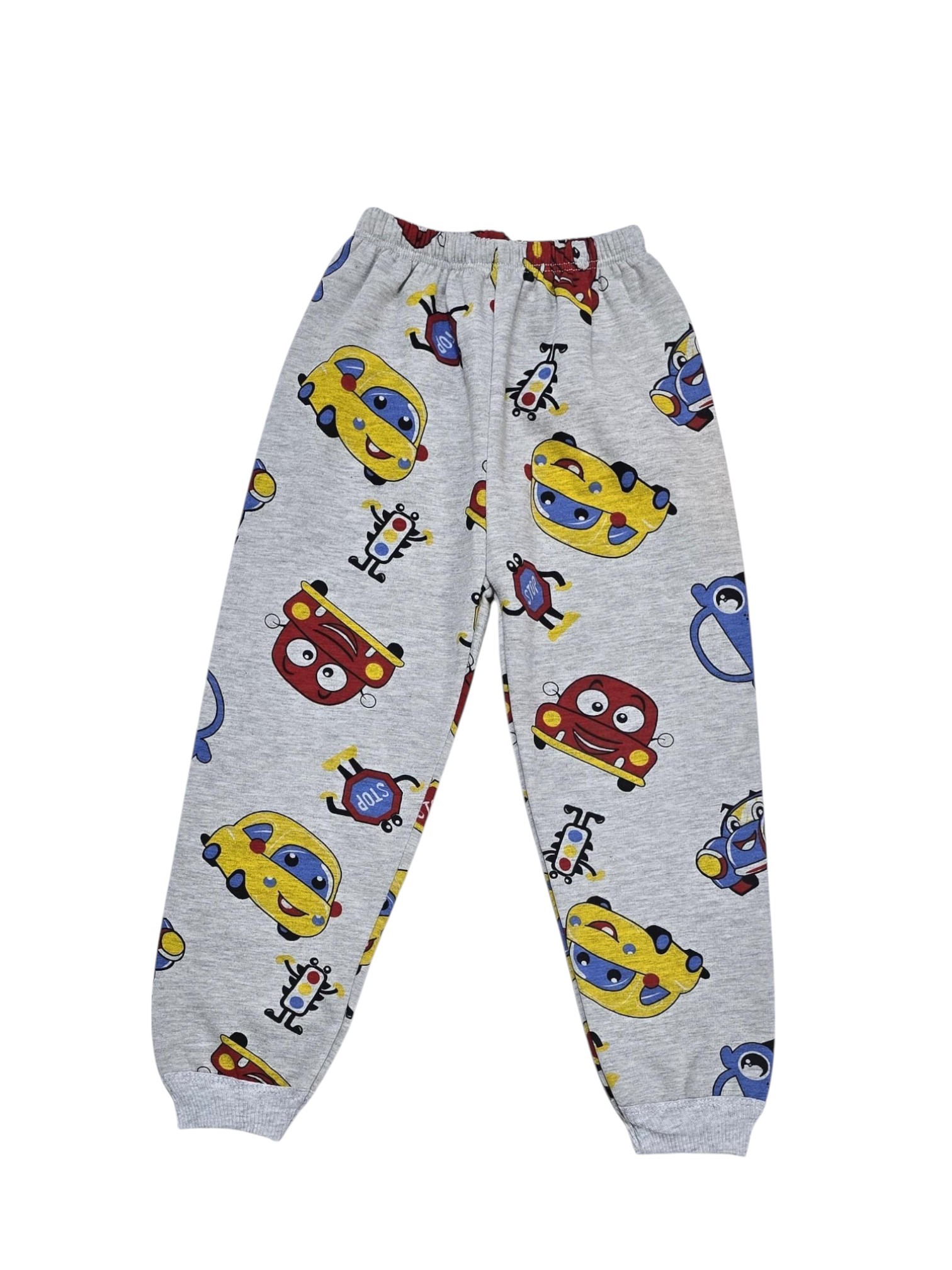 Arabalı Çocuk Pijama Takım