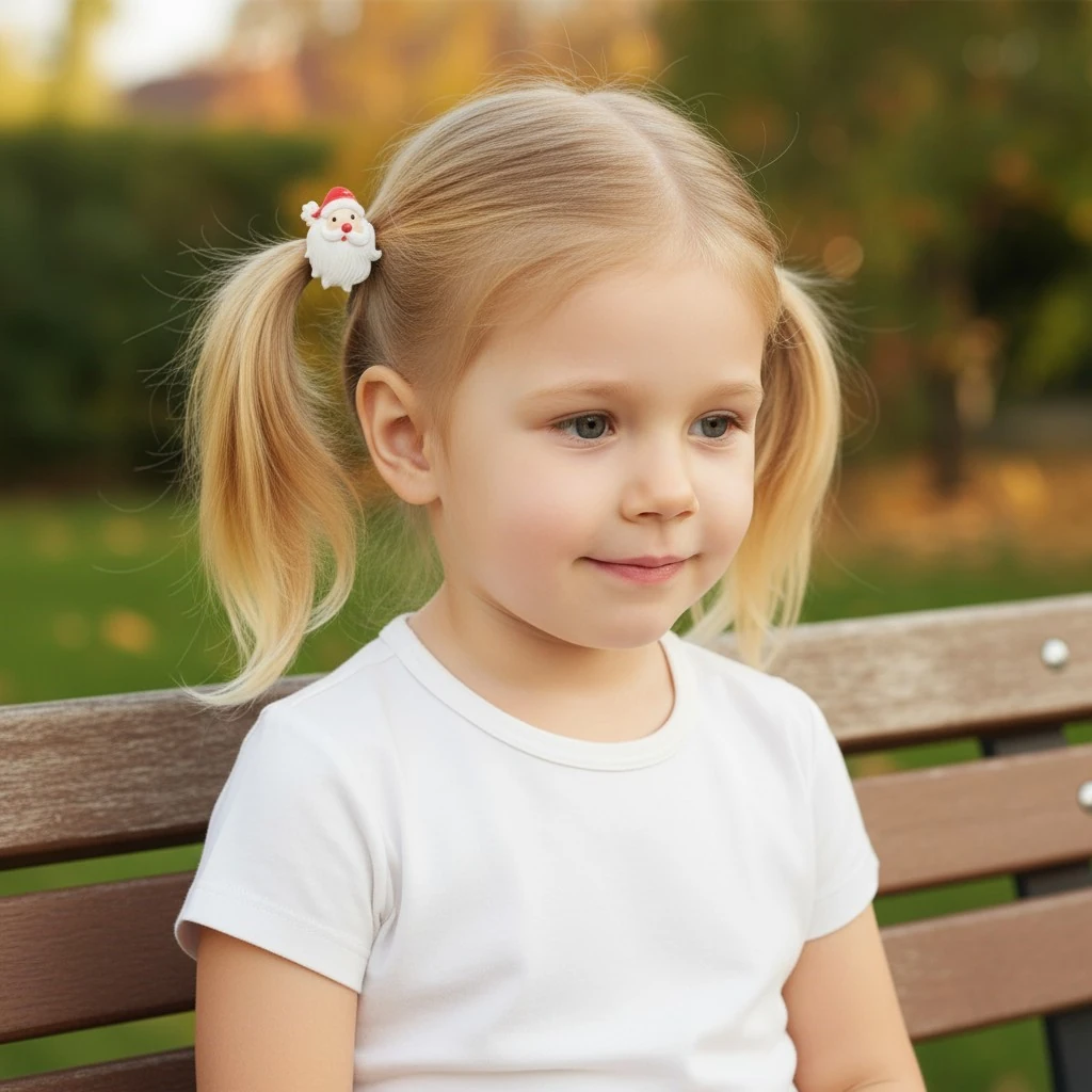 Yeni Yıl Kız Çocuk Toka Seti