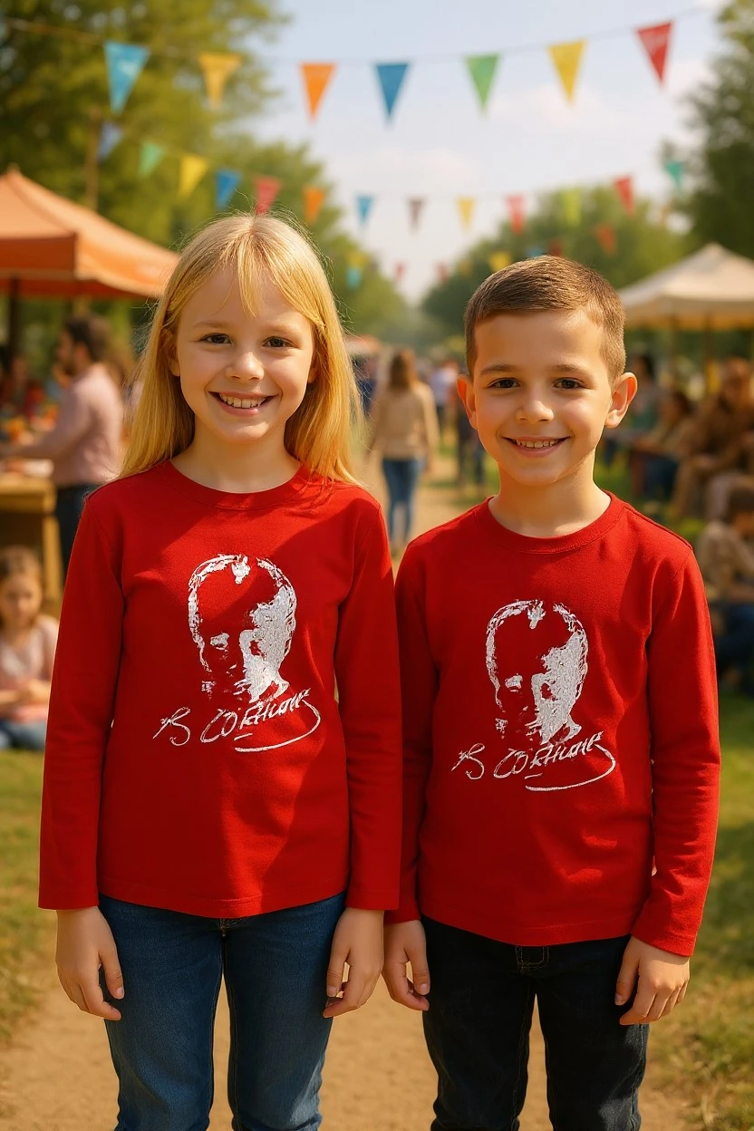 Atatürk Baskılı Uzun Kol Tişört