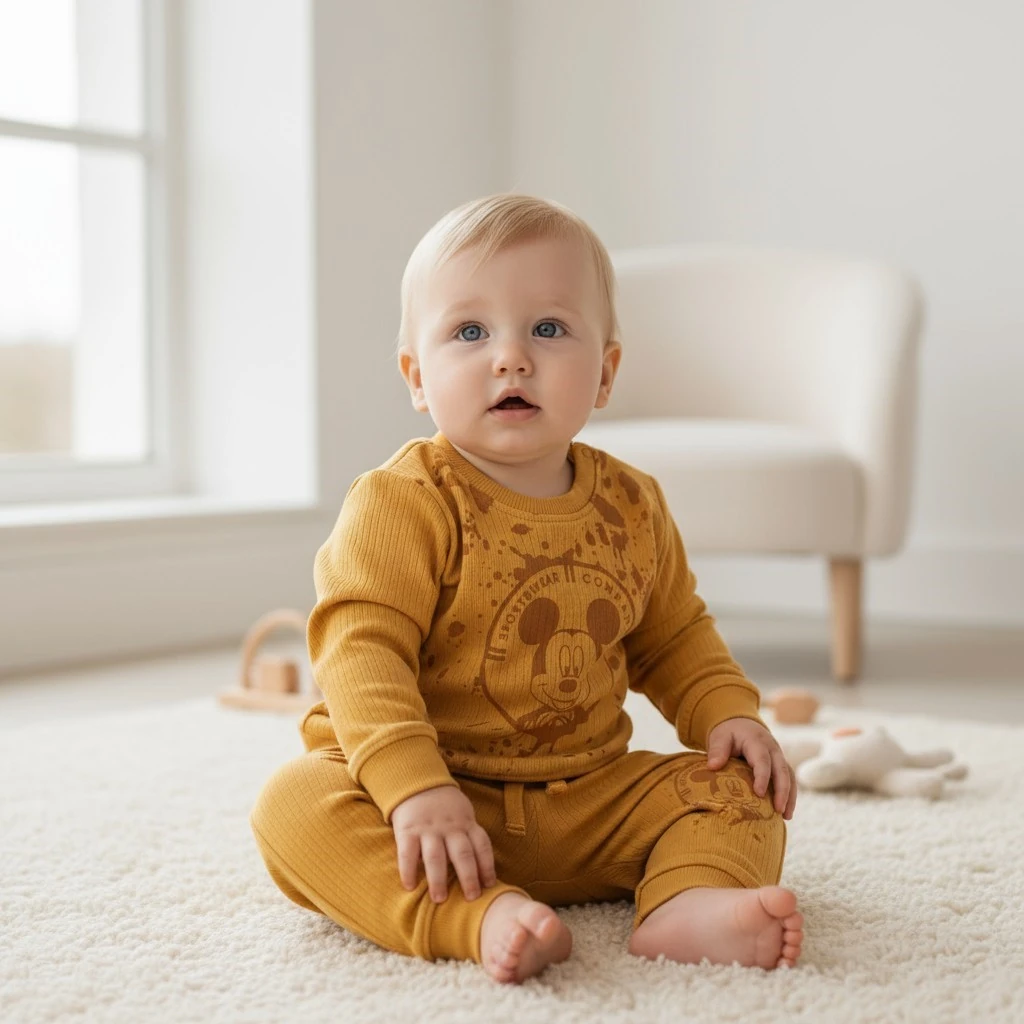 Mickey Erkek Bebek Takım