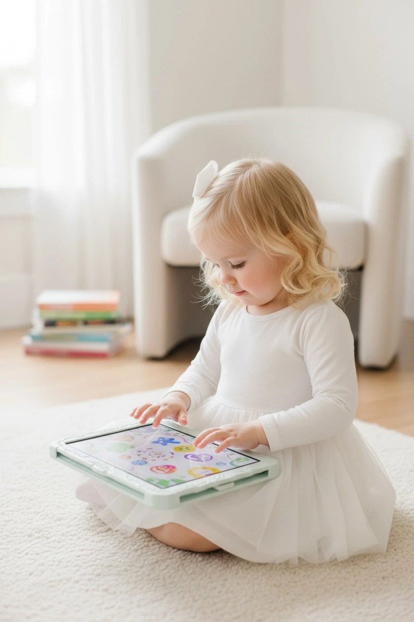 Bolero Hırkalı Kız Çocuk Tüllü Elbise