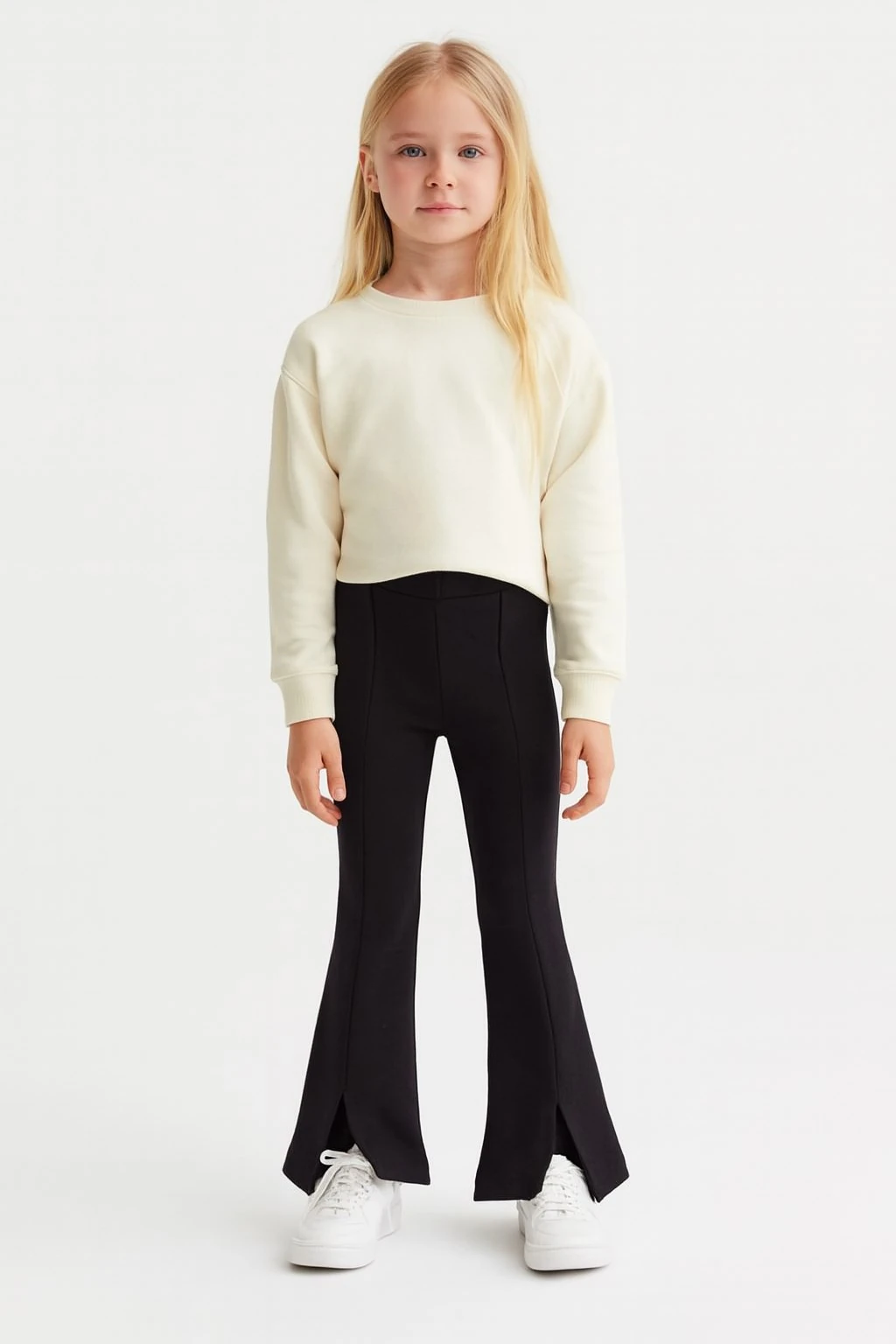 İspanyol Paça Çocuk Tayt Pantolon