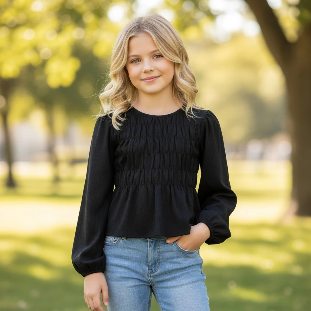 Kız Çocuk Bluz