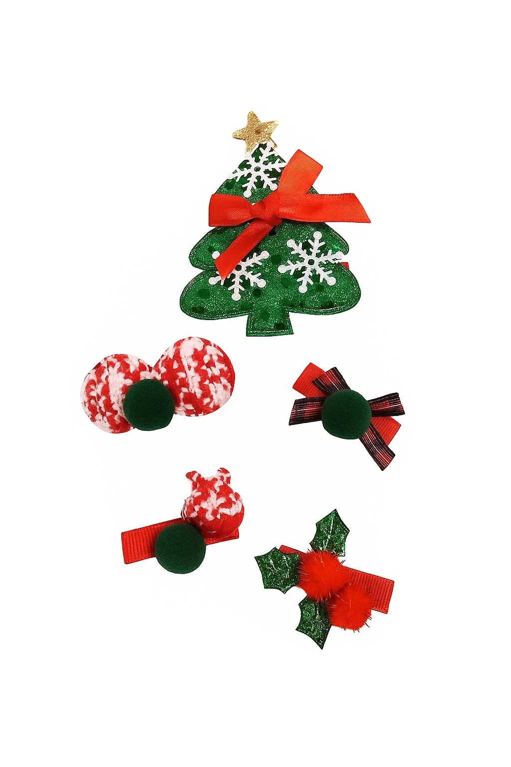 Yeni Yıl Kız Çocuk Toka Set