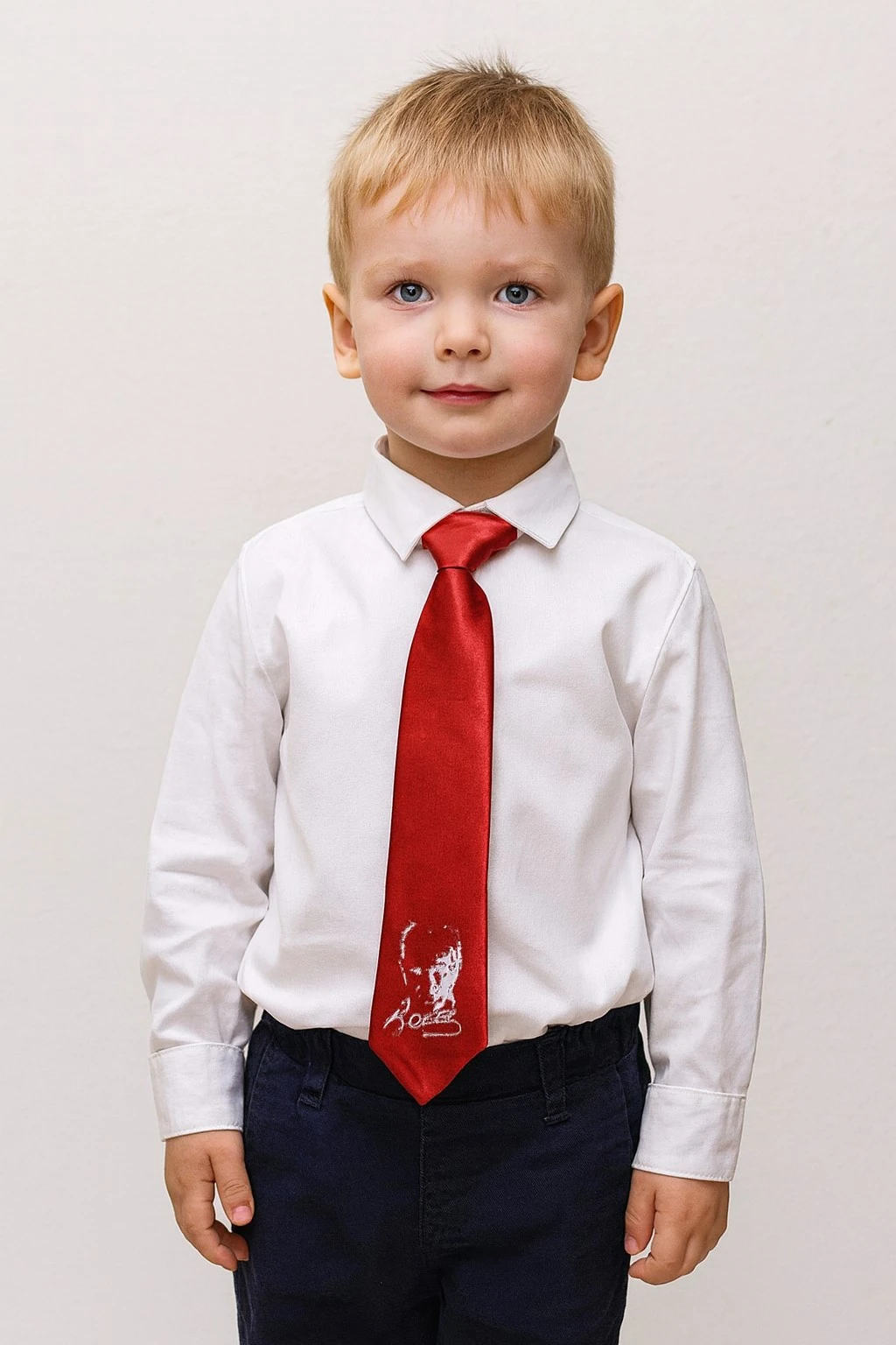 Atatürk Baskılı Çocuk Kravat