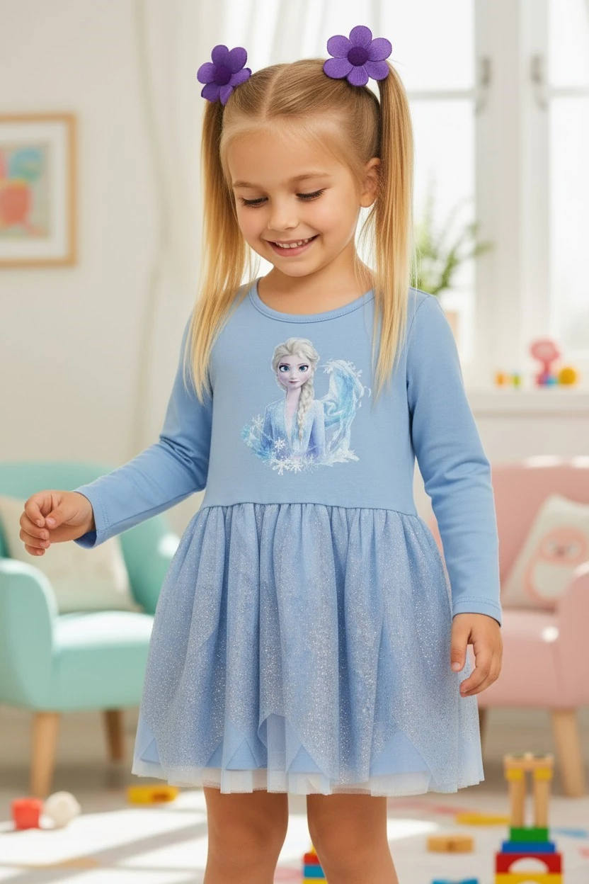Elsa Çocuk Elbise