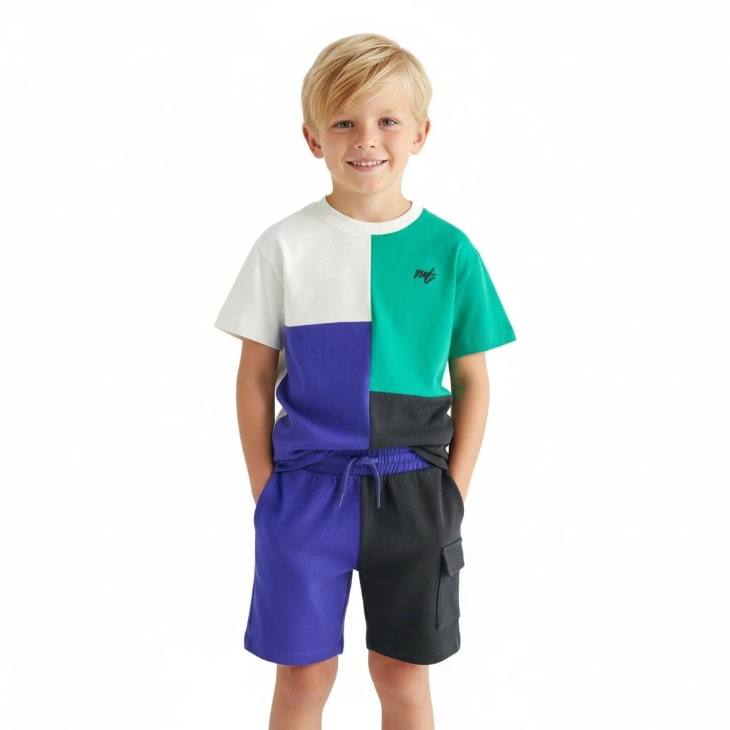 Erkek Çocuk Şortlu Takım