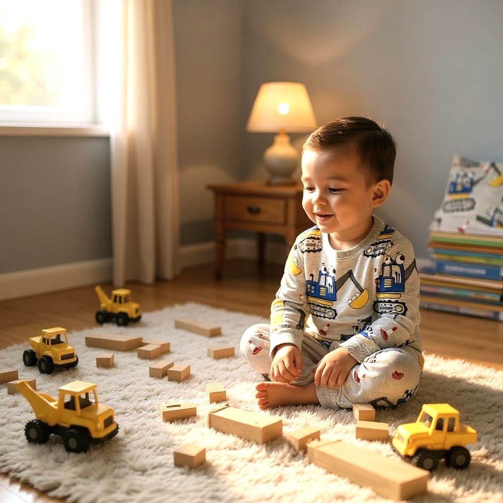 Kepçeli Erkek Çocuk Pijama Takım