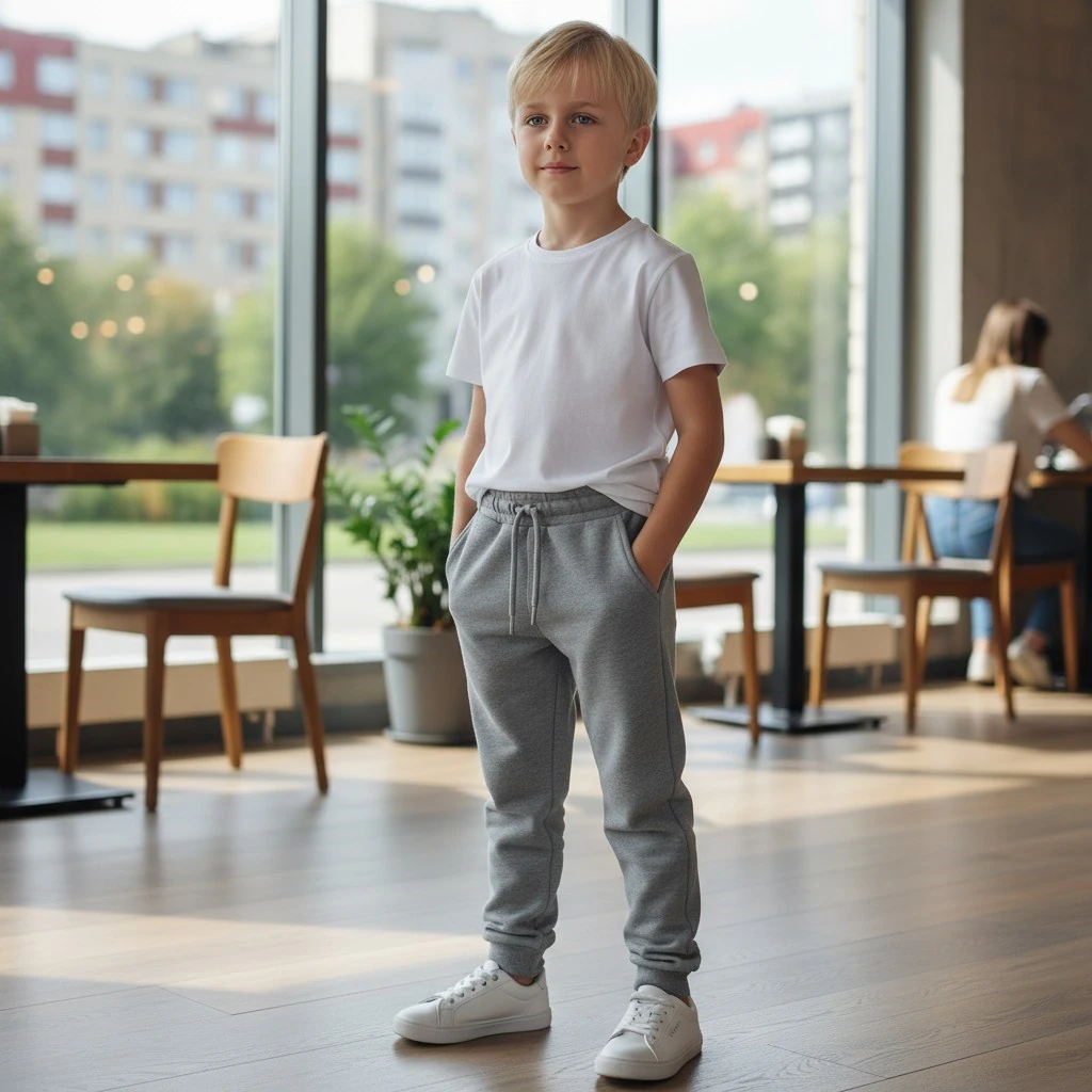 İçi Şardonlu Kışlık Çocuk Eşofman Alt