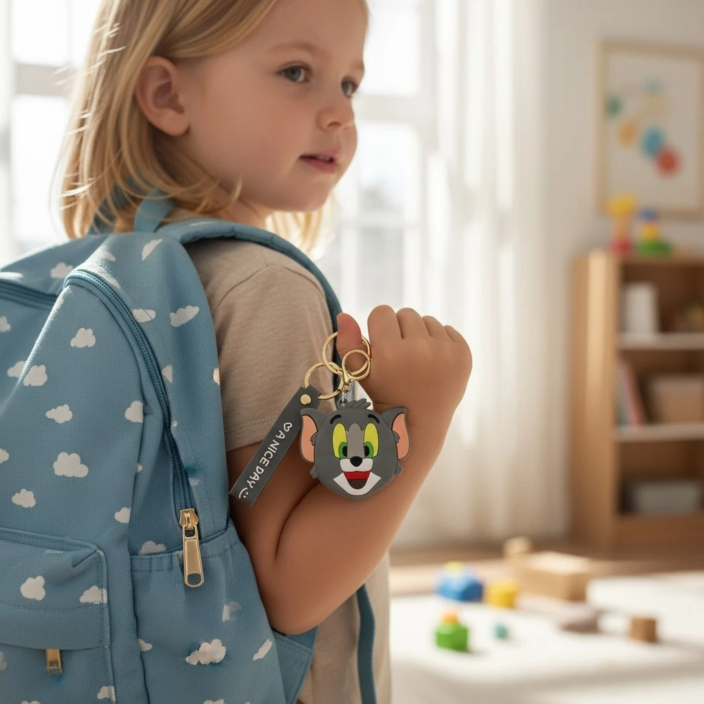 Tom Jerry Silikon Cüzdan Anahtarlık