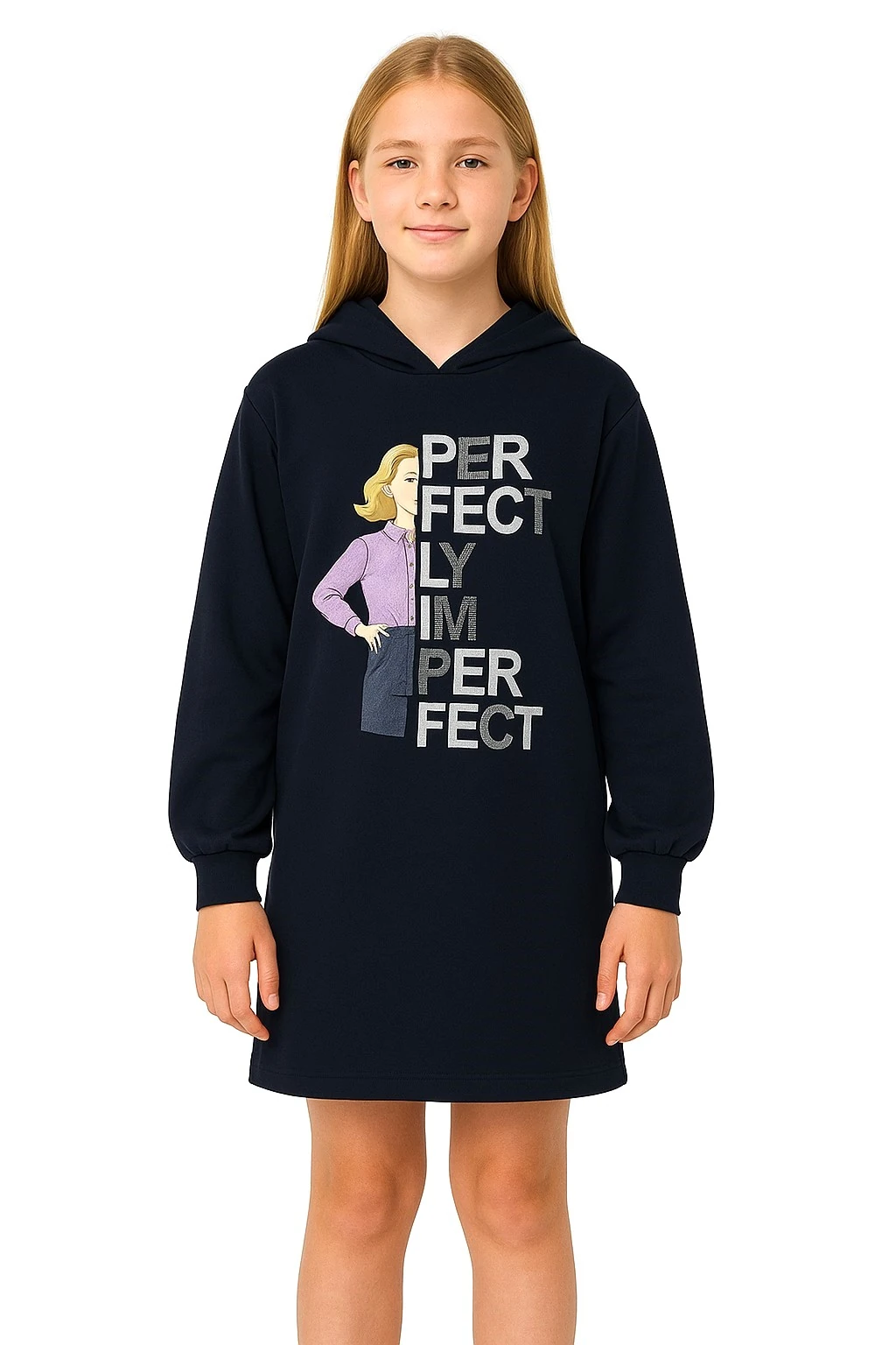 Perfectly Kız Çocuk Tunik Elbise (2. Kalite)
