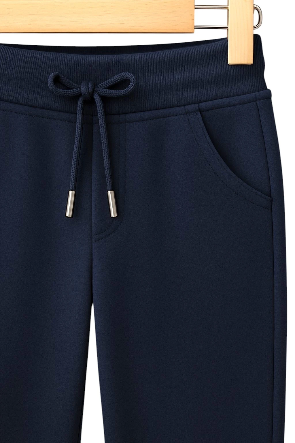 Beli Ribanalı Lastikli Okul Pantolonu - Garson Boy