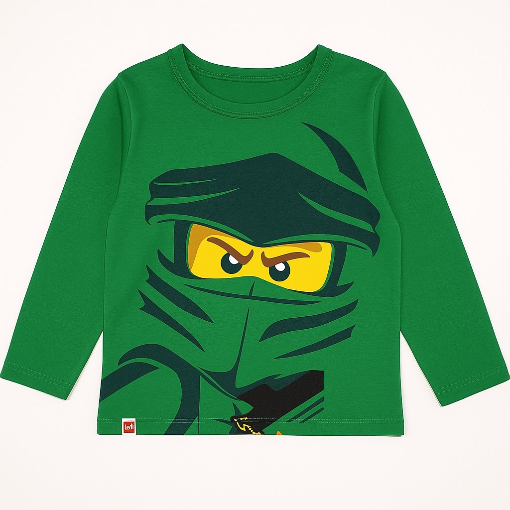 Ninja Lego Uzun Kol Tişört