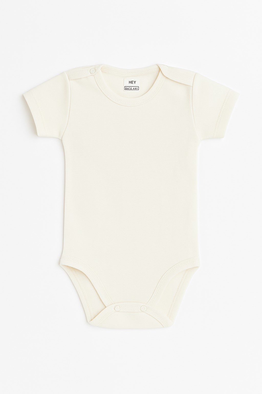Yarım Kollu Erkek Bebek Çıtçıtlı Body