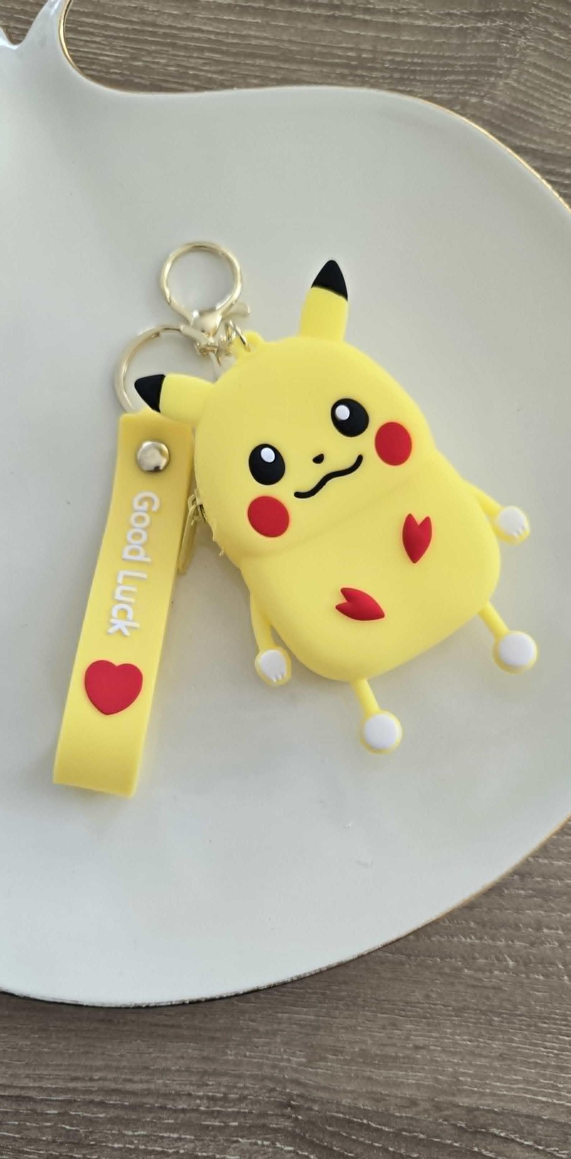 Pokemon Silikon Anahtarlık Cüzdan