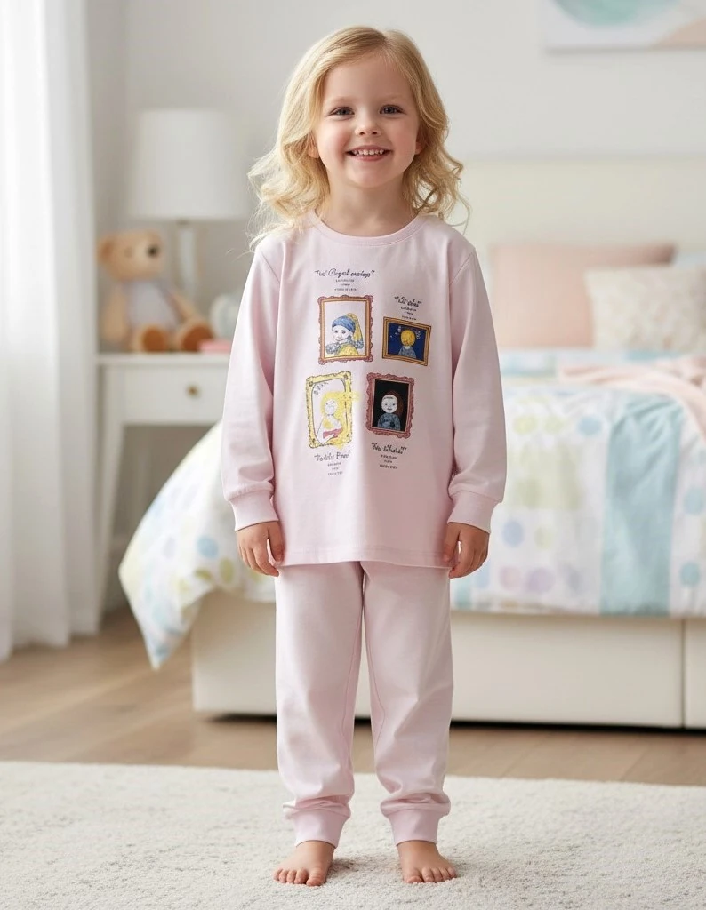 Kız Çocuk Pijama Takım