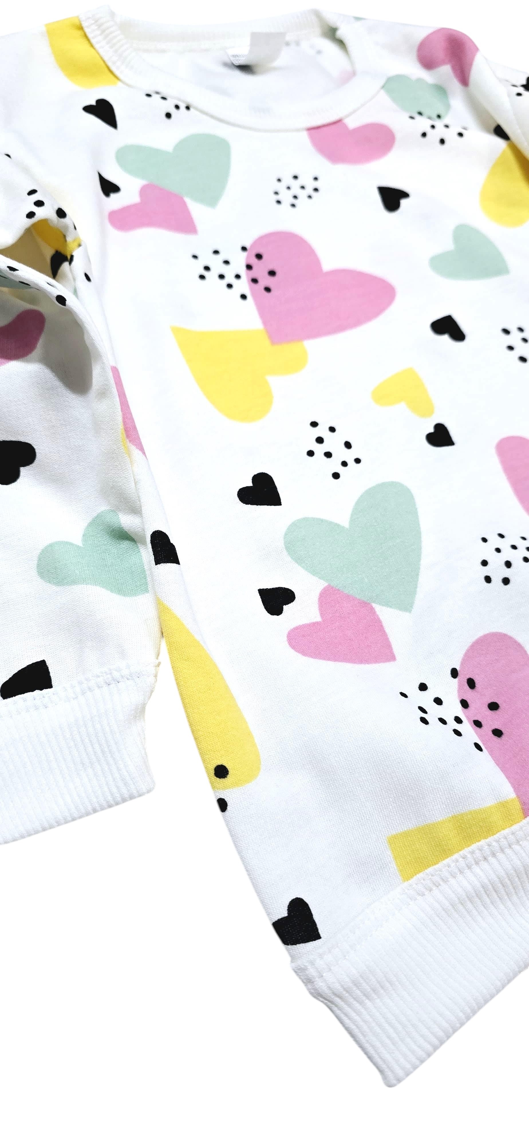 Kalpli Kız Bebek Pijama Takım