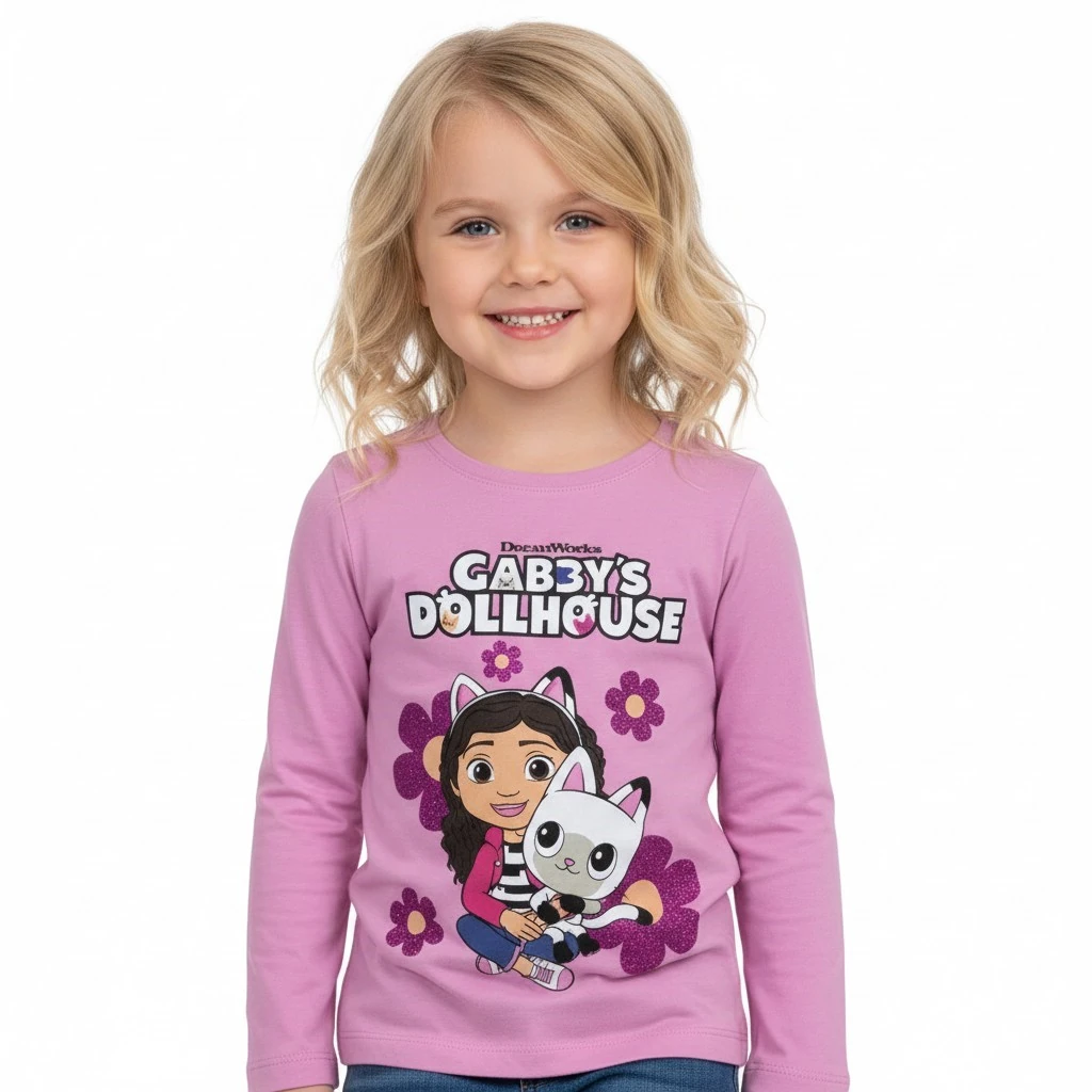 Gabbys Kız Çocuk Sweatshirt - PEMBE