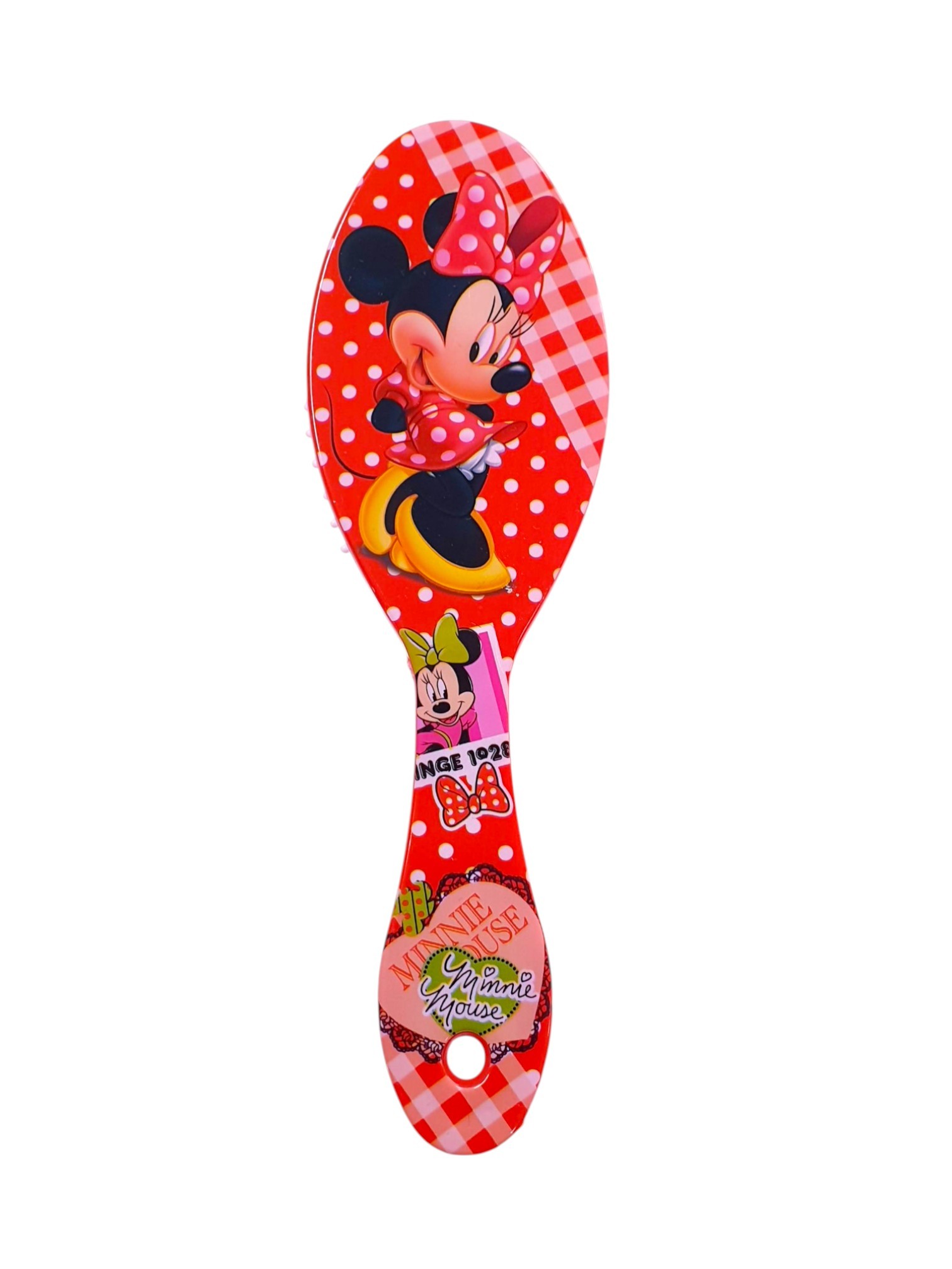 Minnie Çocuk Saç Fırçası - Kırmızı