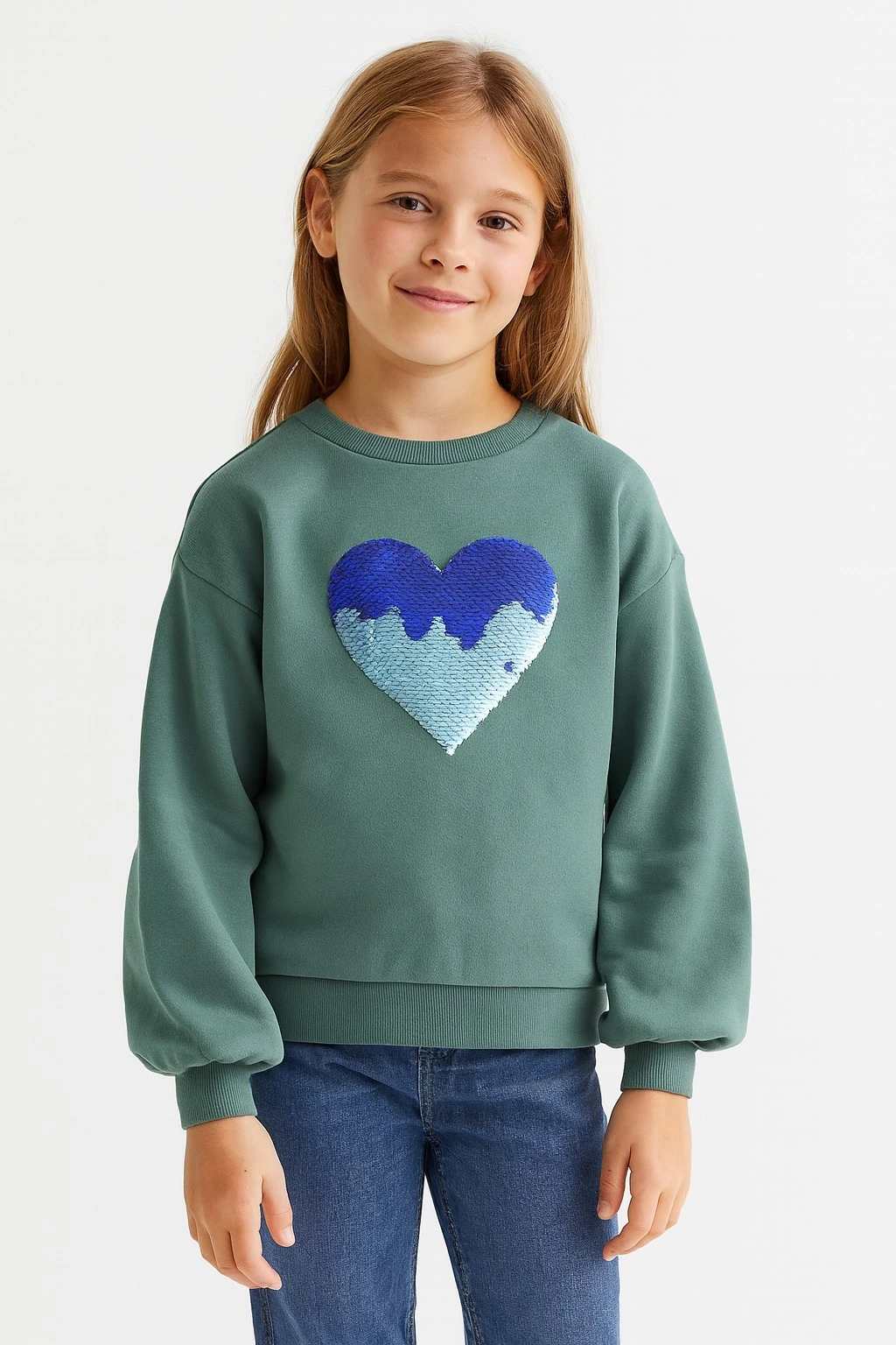 Pullu Çocuk Sweatshirt