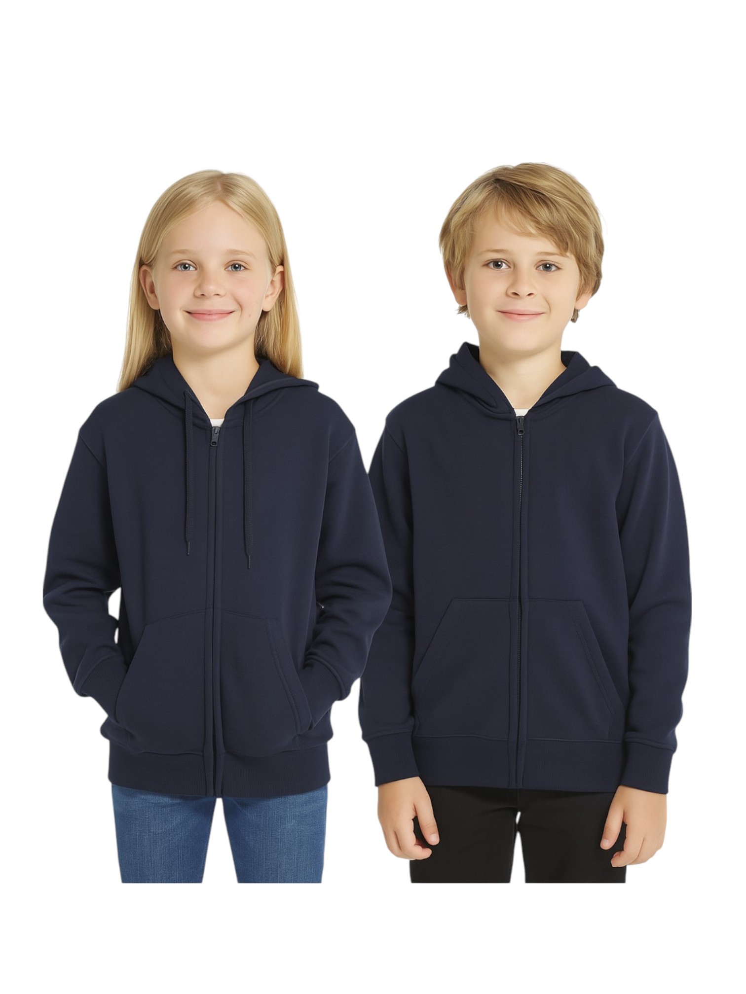 Fermuarlı Kapüşonlu Çocuk Sweatshirt